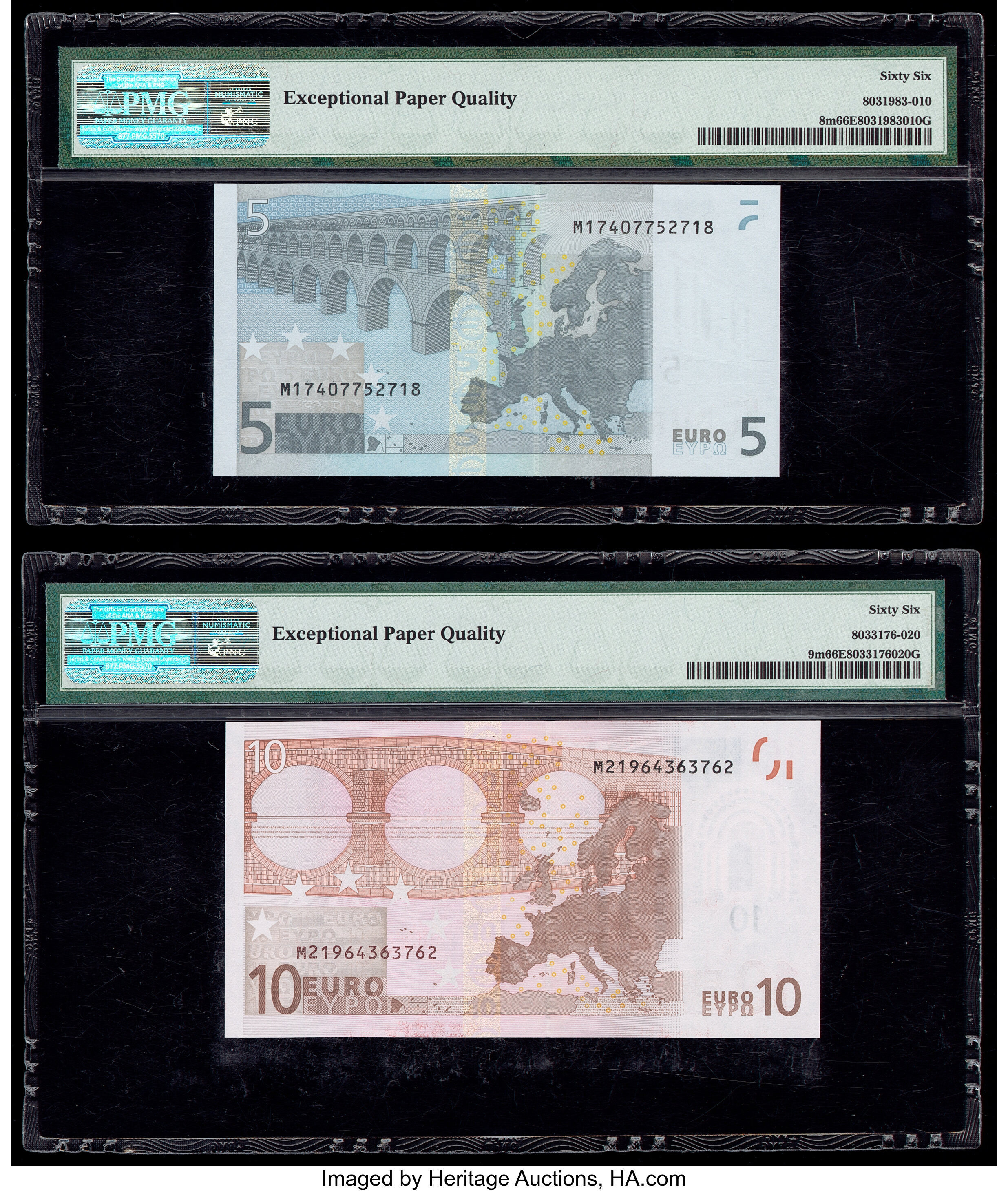 image for: European Monetary Union  5 euro (B101x2)