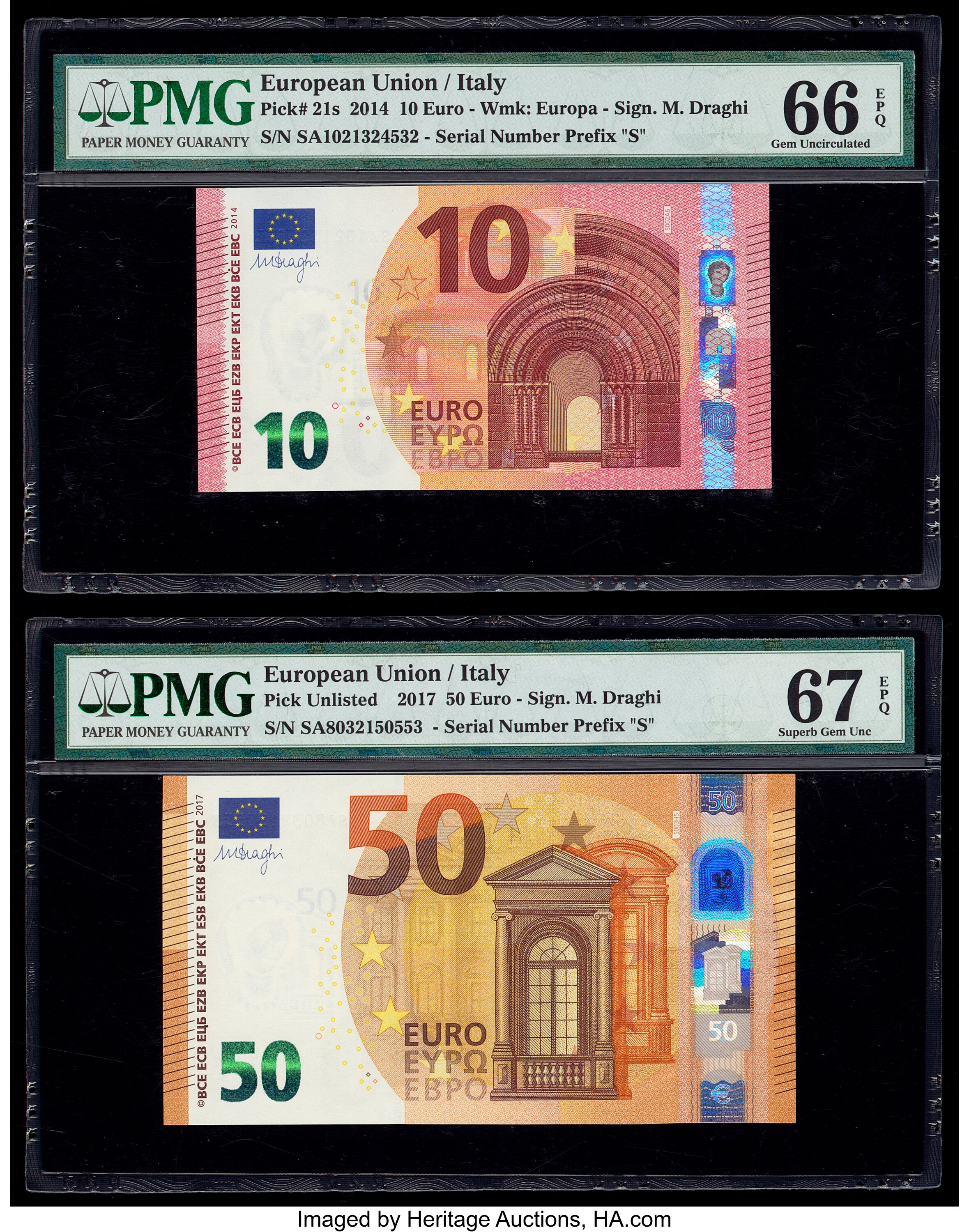 image for: European Monetary Union  50 euro (B111p3)