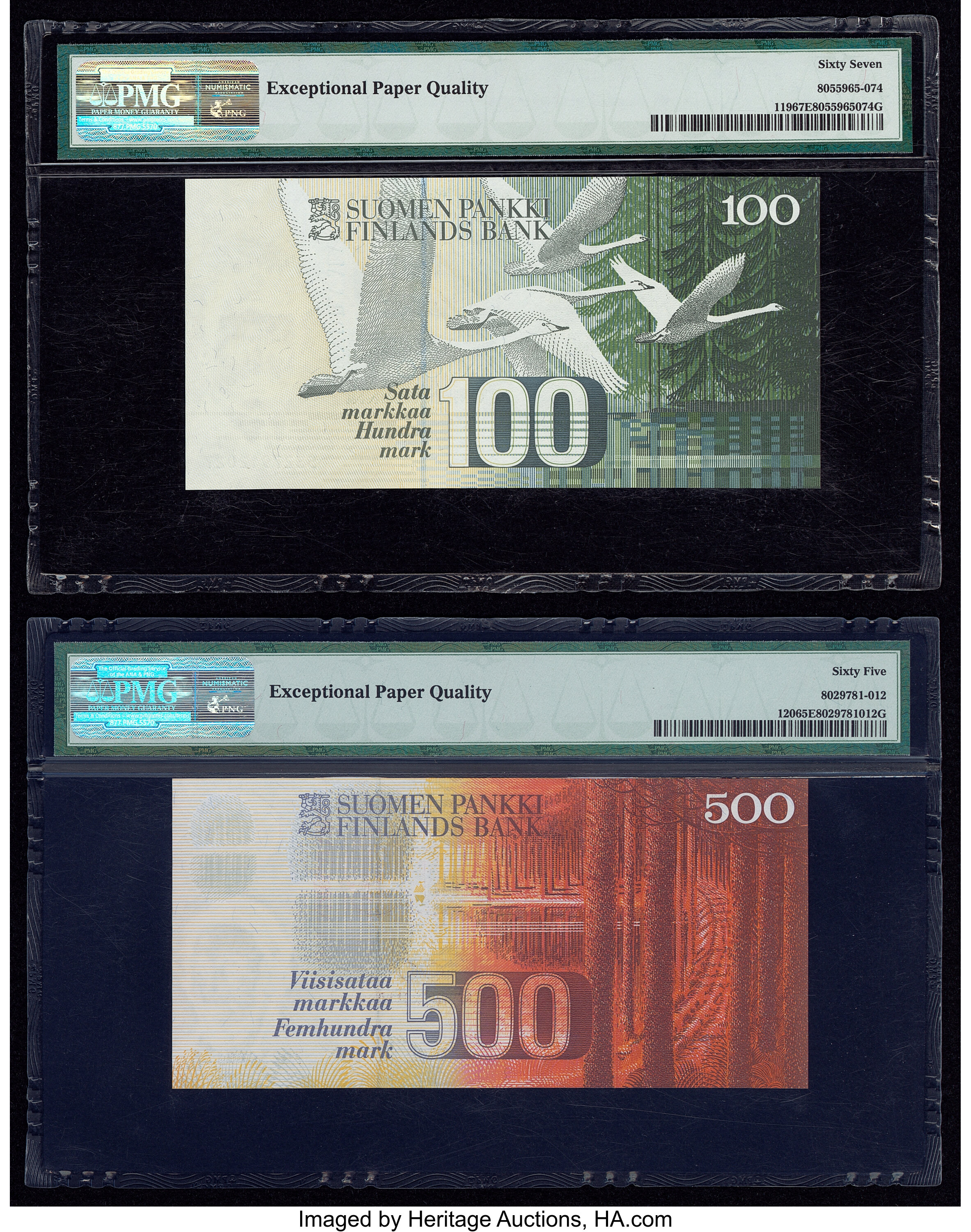 image for: Finland  100 markkaa / mark (B404as)