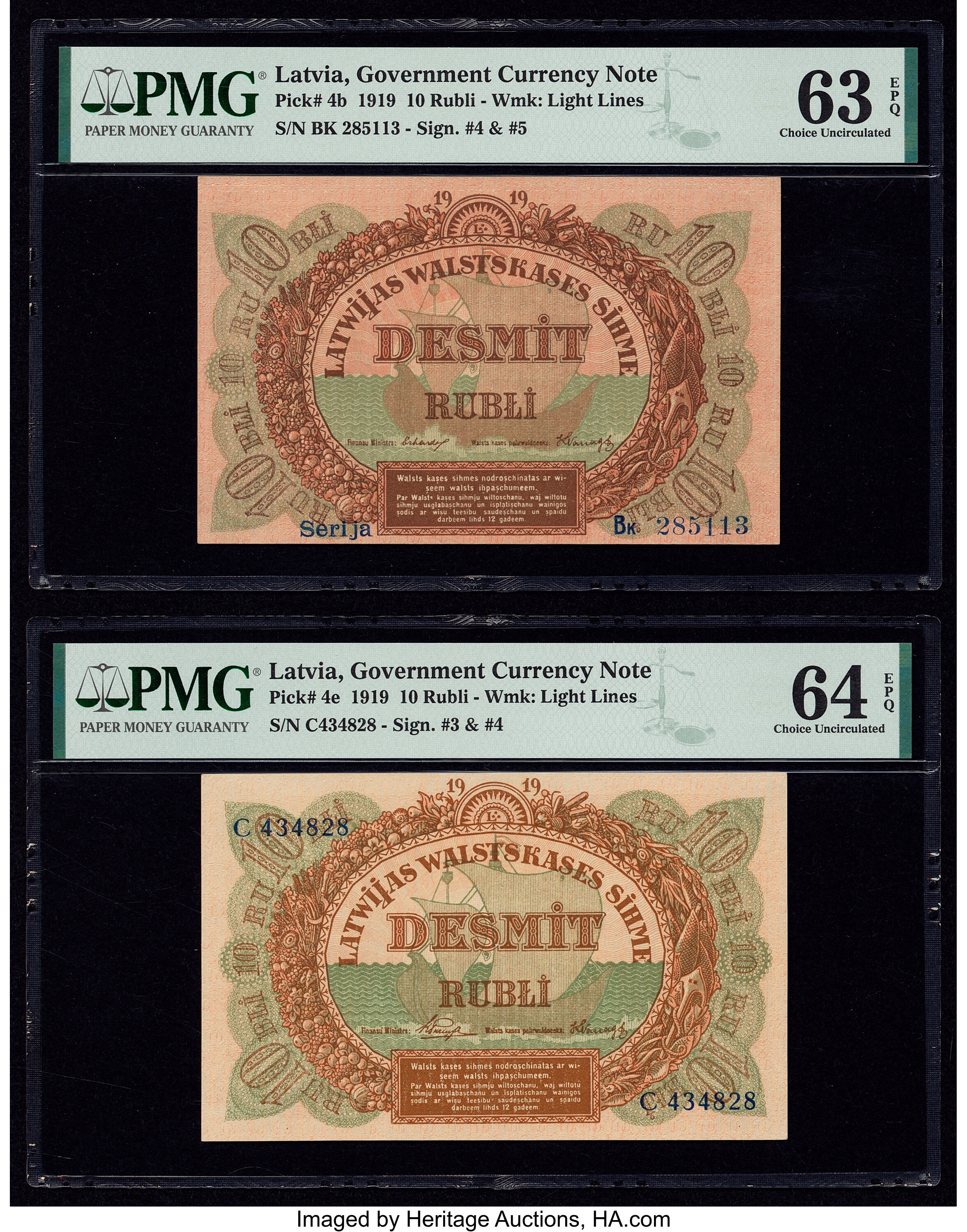  Sig 4: Kalnings/Vanags (15-mm wide) Printer: (Unknown) Prefix F, G, H, K, L 