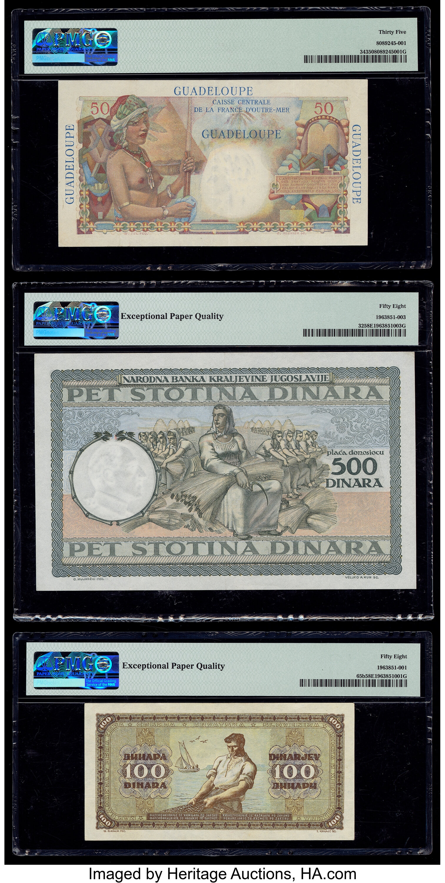 image for: Yugoslavia  500 dinara (dinars) (B107a)
