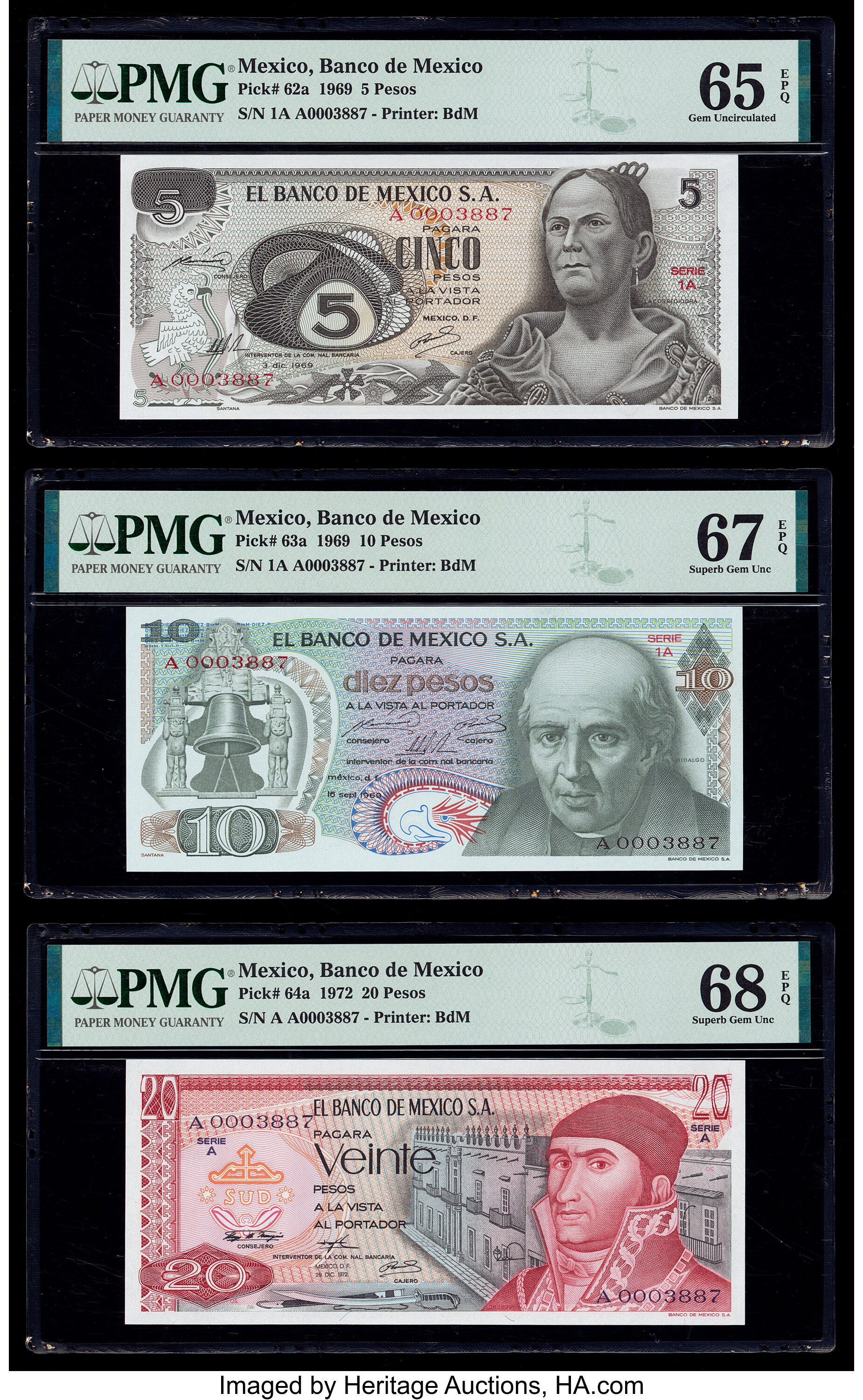 image for: Mexico  20 pesos(B644d)