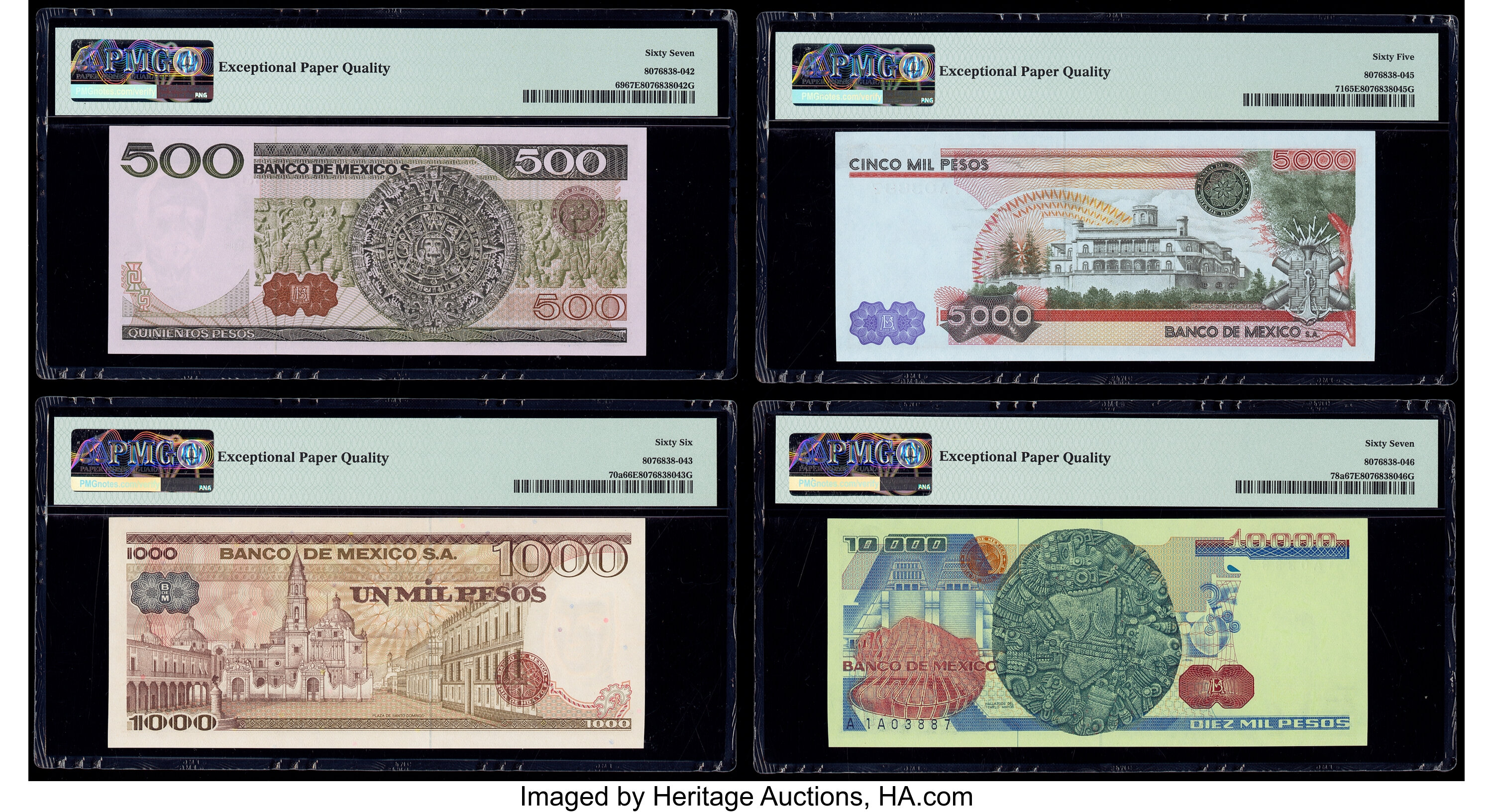 image for: Mexico  10,000 pesos(B666c)