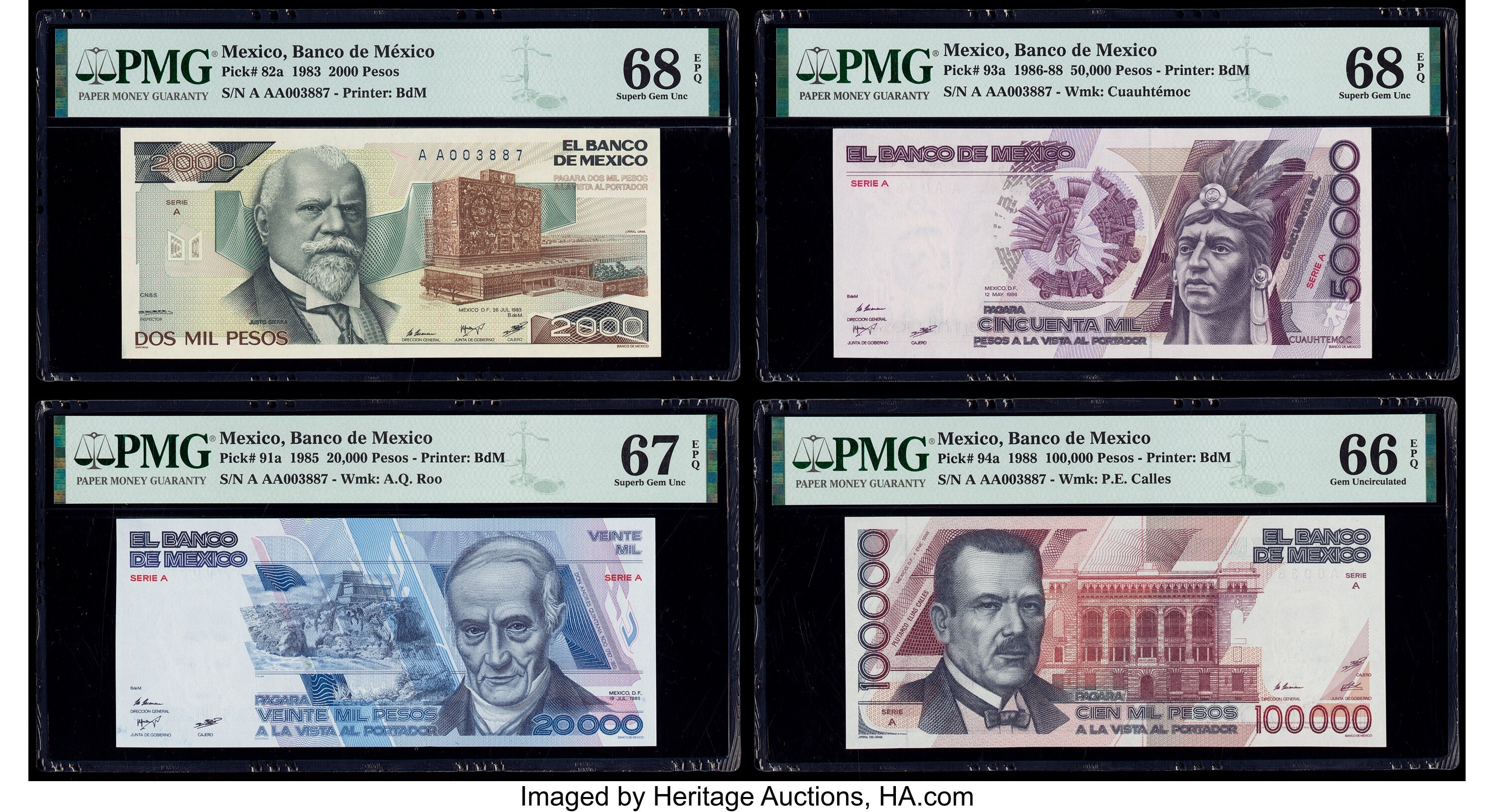 image for: Mexico  50,000 pesos(B672d)