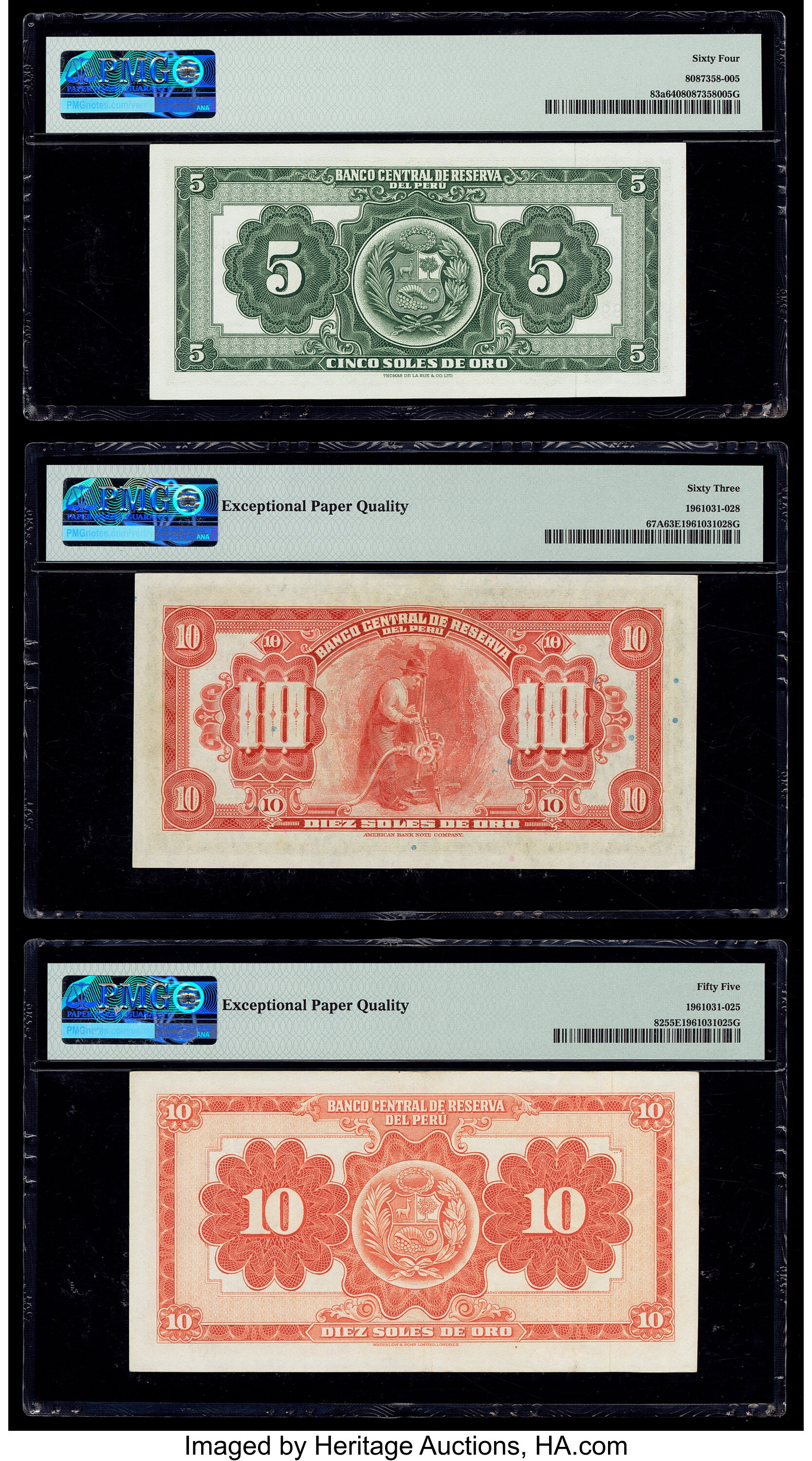 image for: Peru  10 soles de oro(B412as)