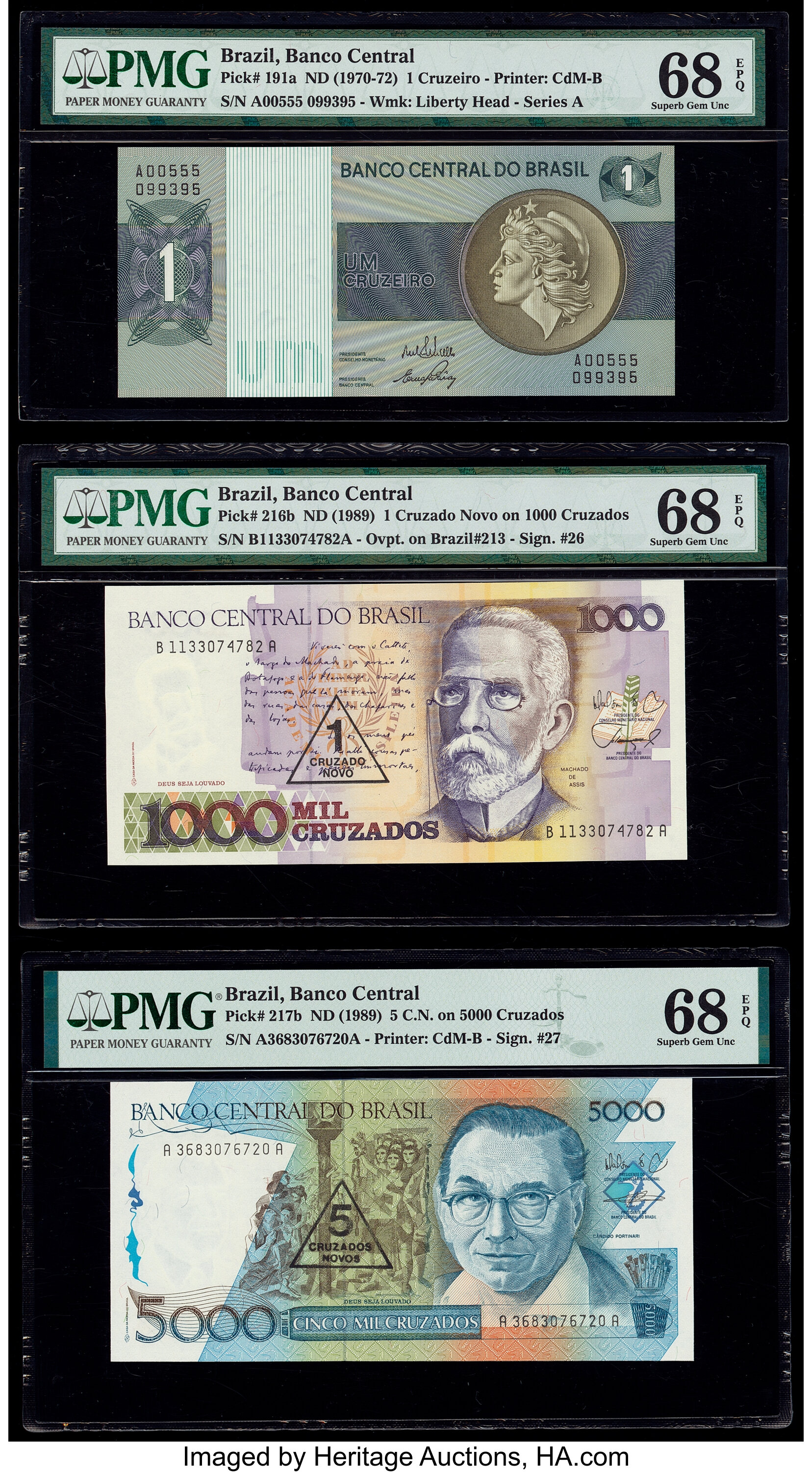 image for: Brazil  1 cruzeiro (B812c)