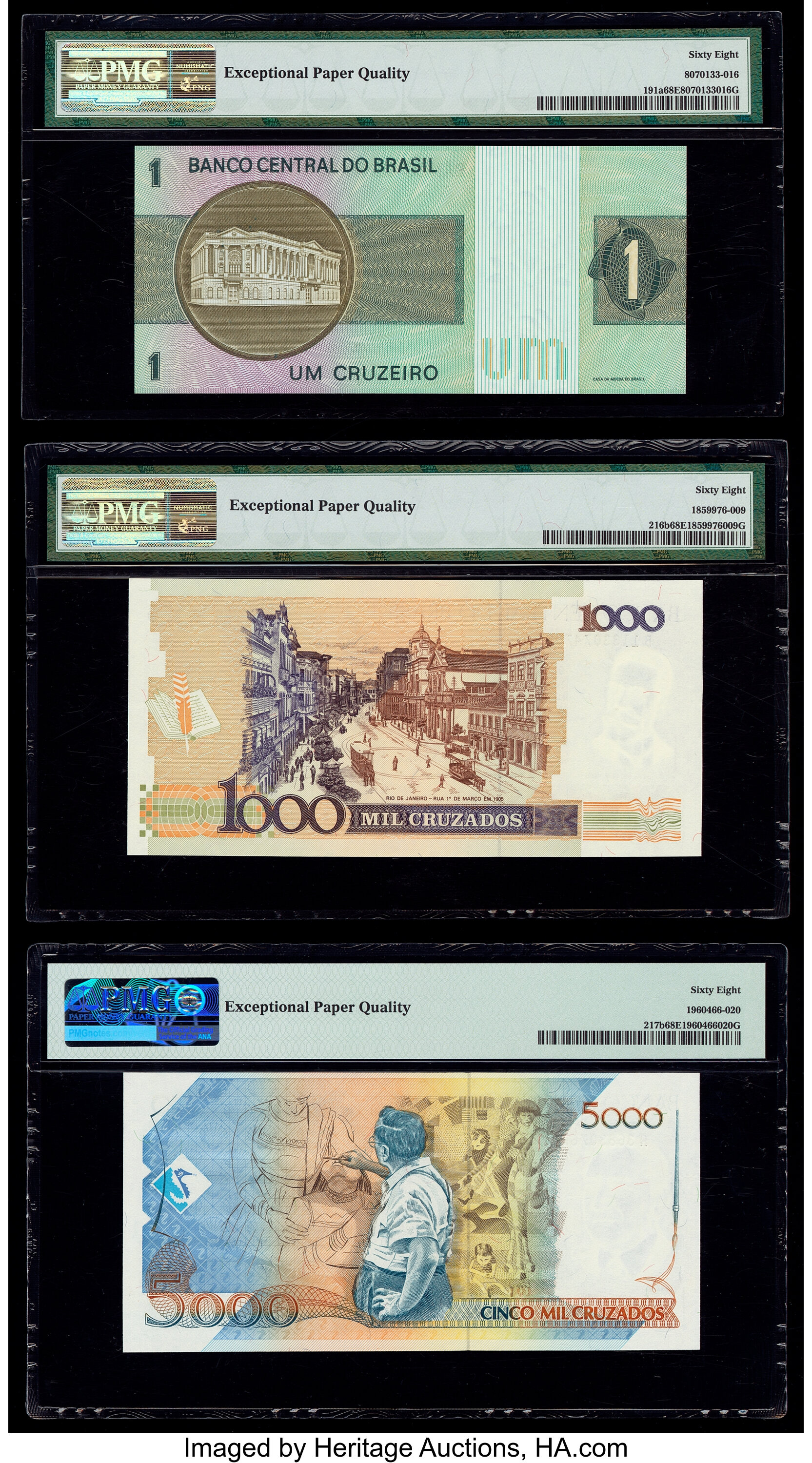 オープンセール 福袋 Banco Pennyral cruzados 5,000 on novos cruzados 5 Brasil do パソコン