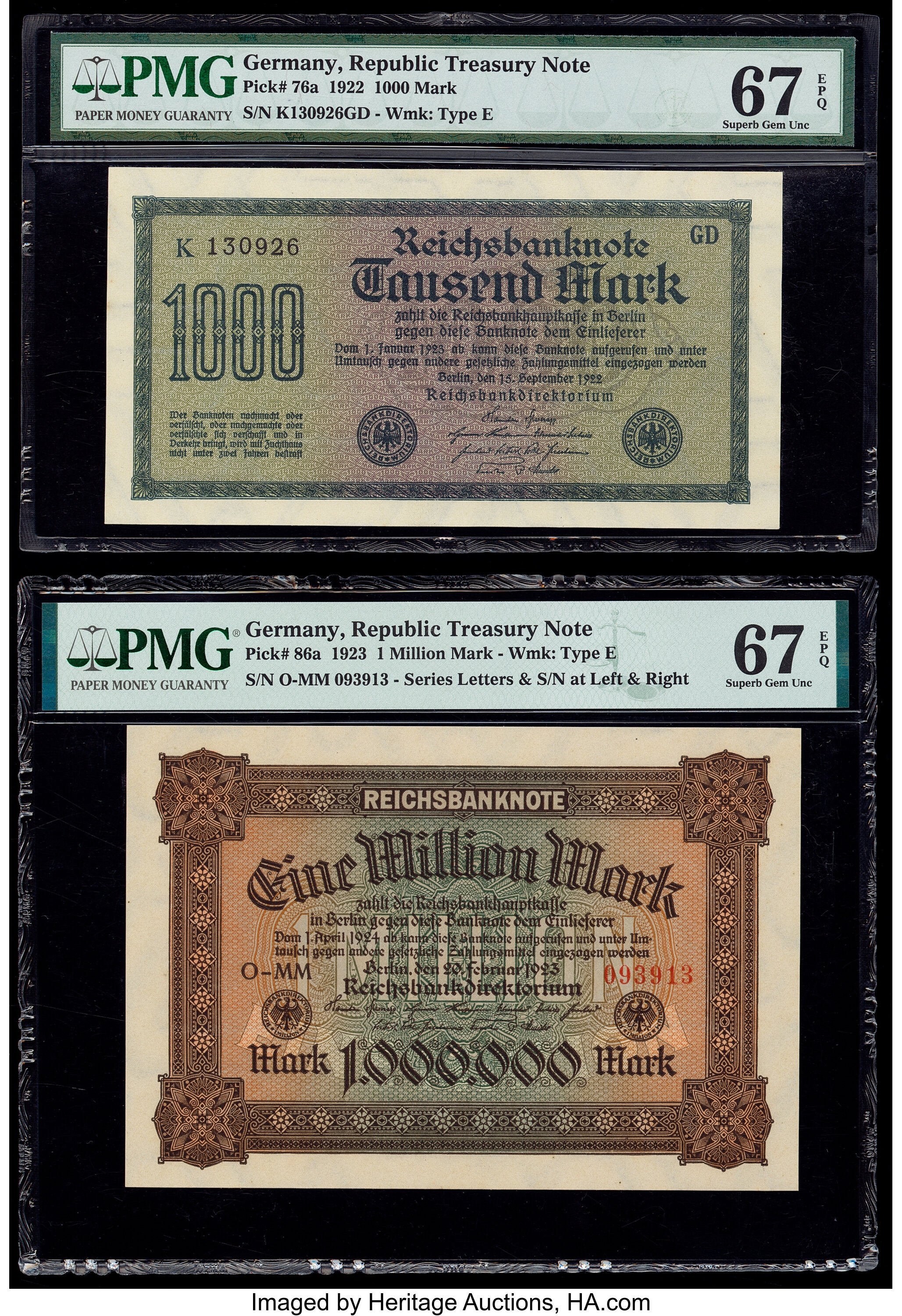 image for: Germany  1,000 mark (B228m)
