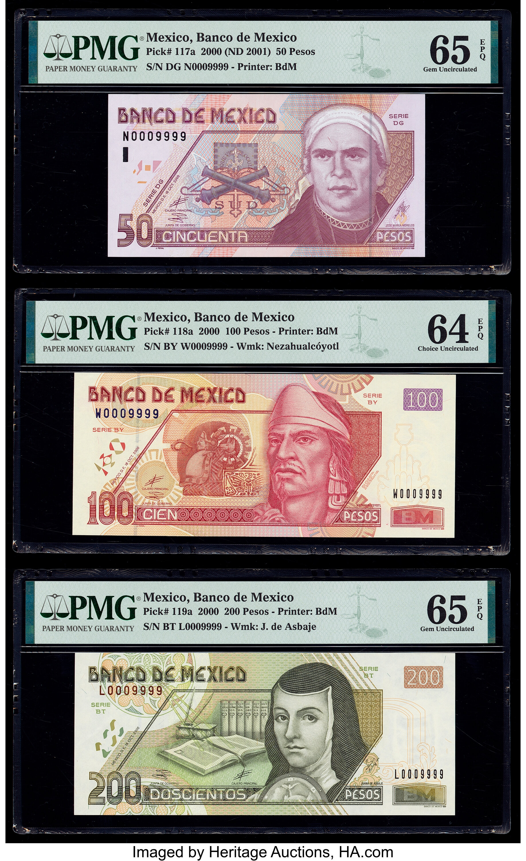 image for: Mexico  200 pesos (B700a)
