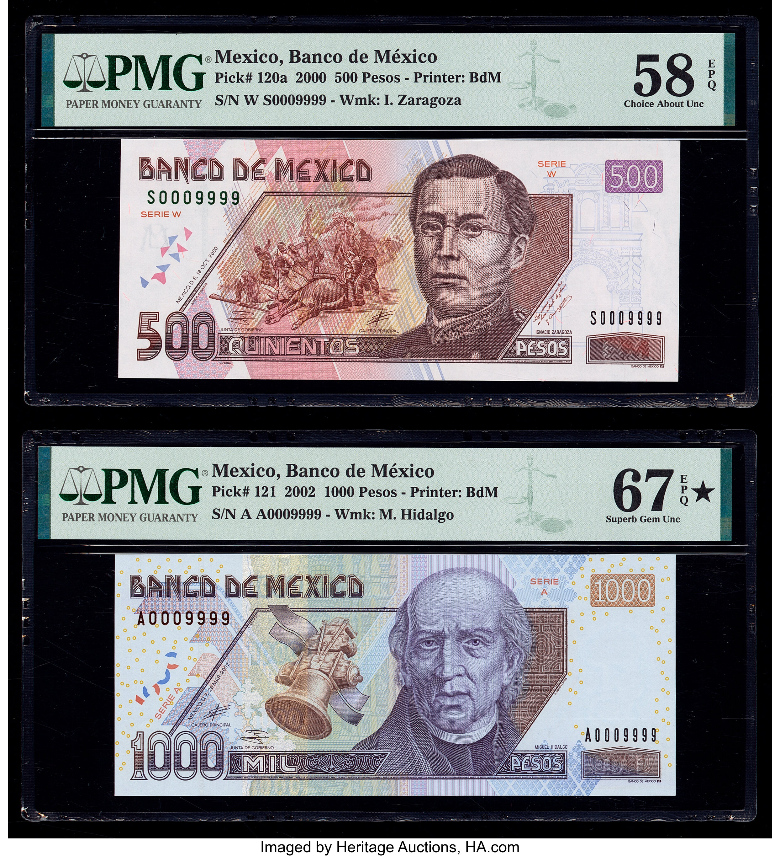 image for: Mexico  500 pesos (B702e)