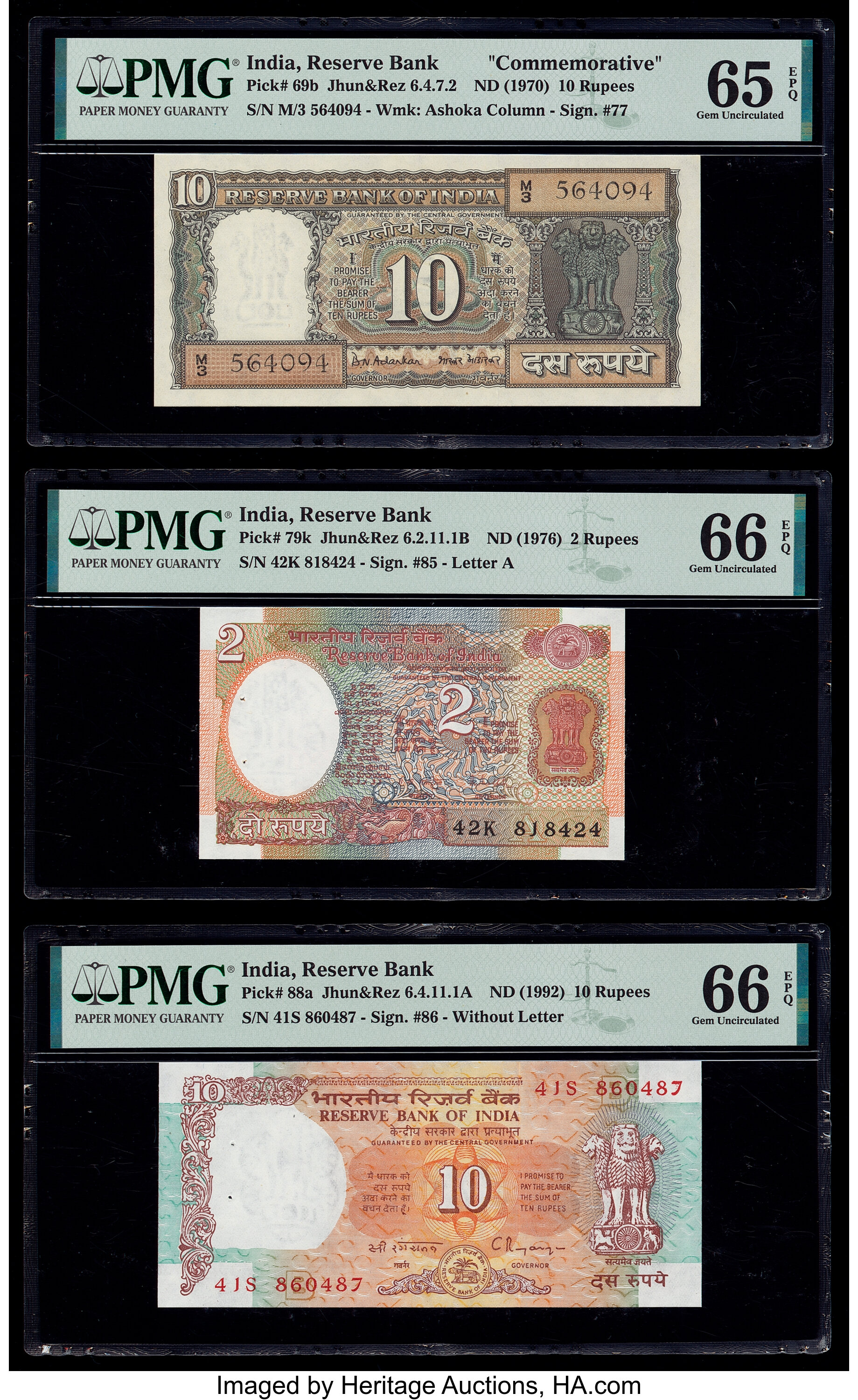 image for: India  10 rupees (B254a)