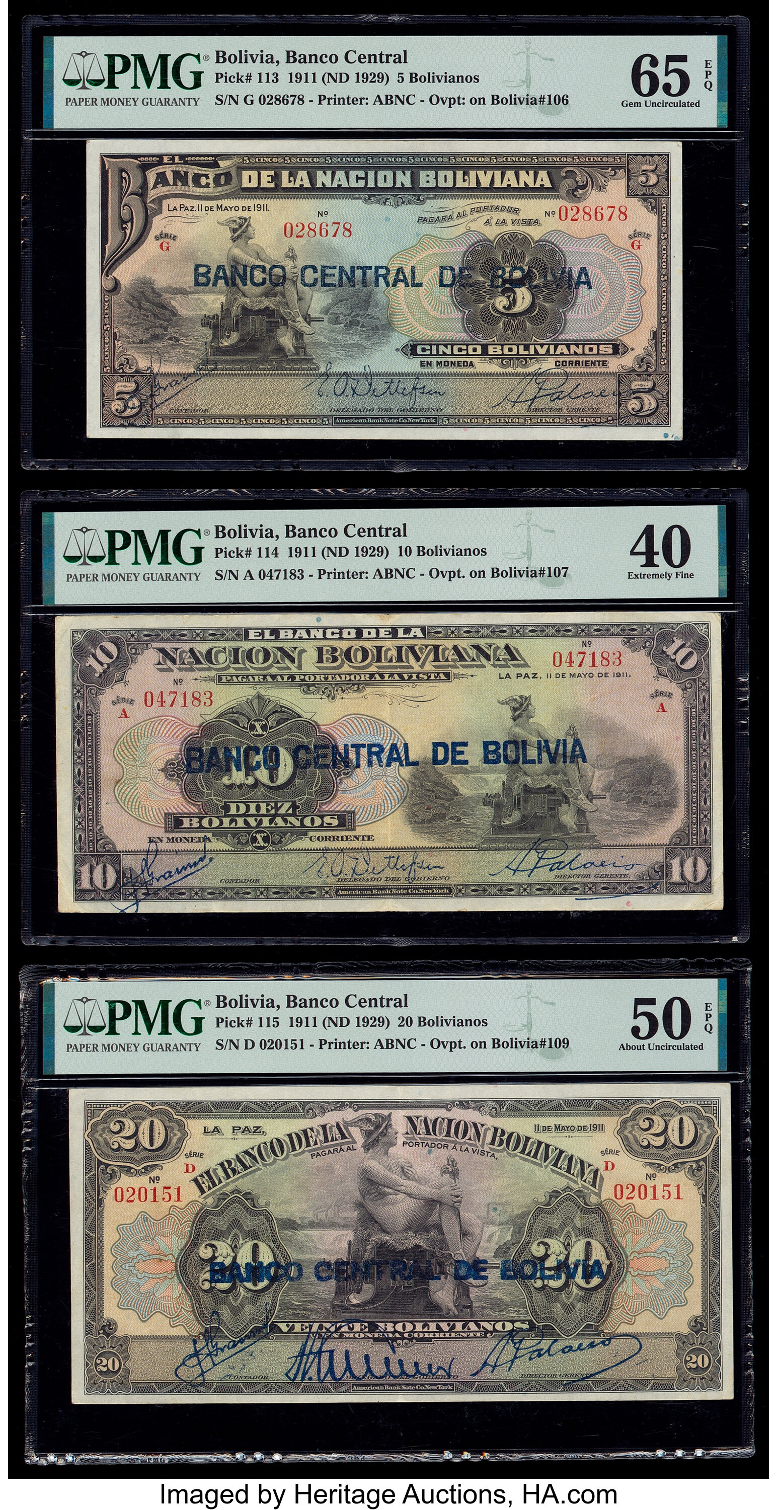 image for: Bolivia  5 bolivianos(B302b)