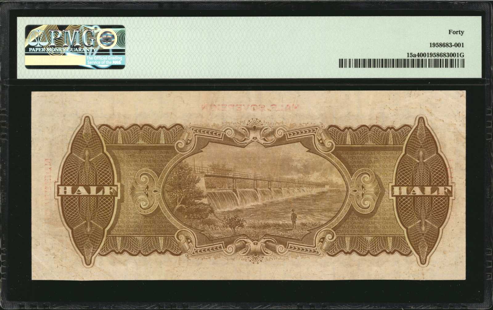 image for: Australia  1/2 sovereign(B120a)