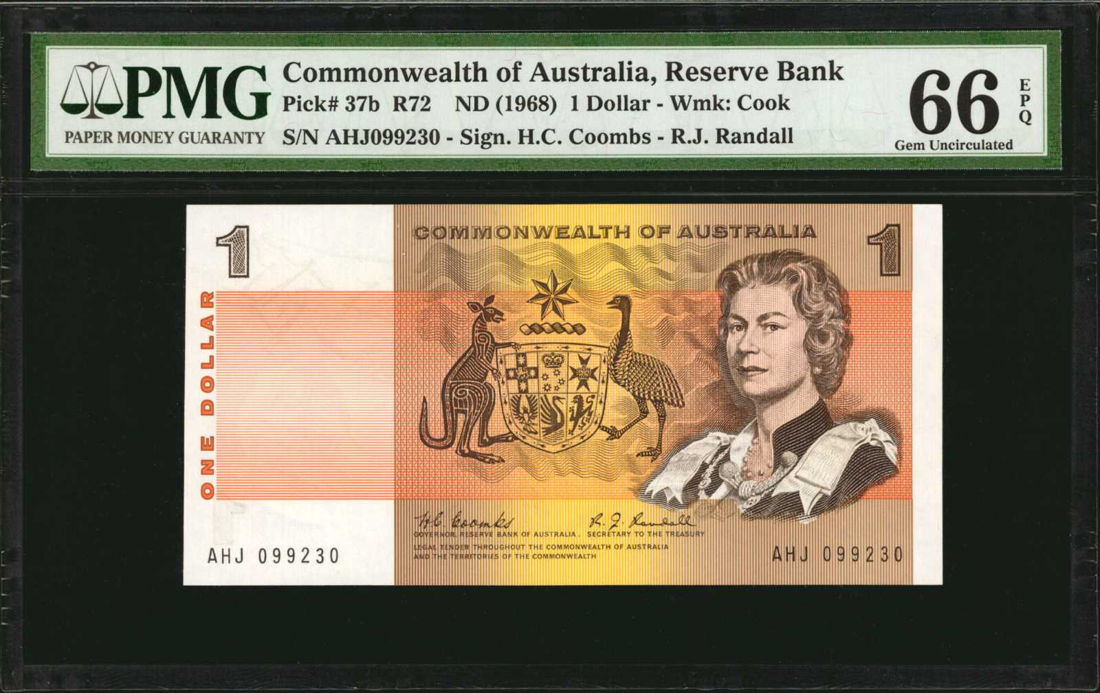 image for: Australia  1 dollar (B205b)