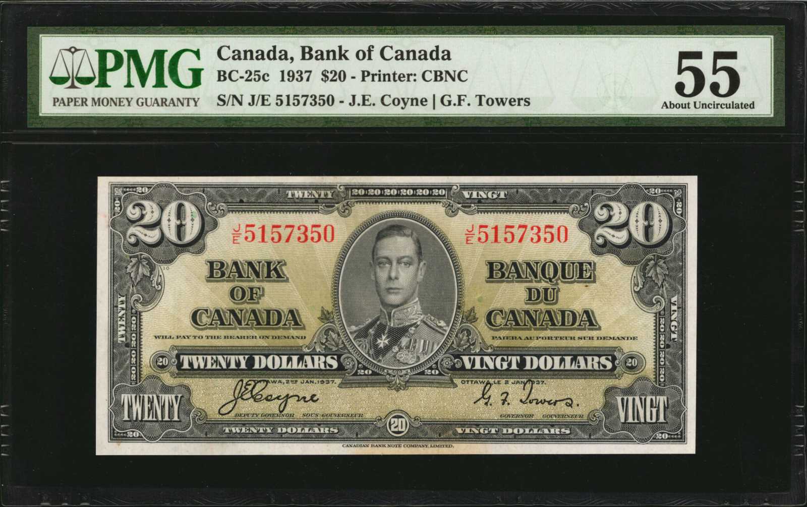 image for: Canada  100 dollars (B327a)