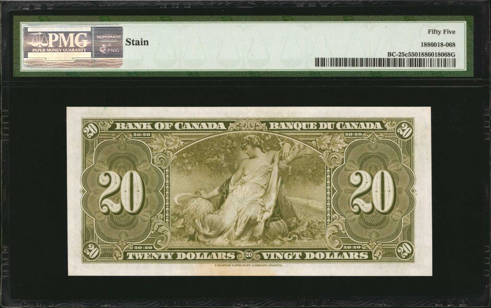 image for: Canada  100 dollars (B327a)