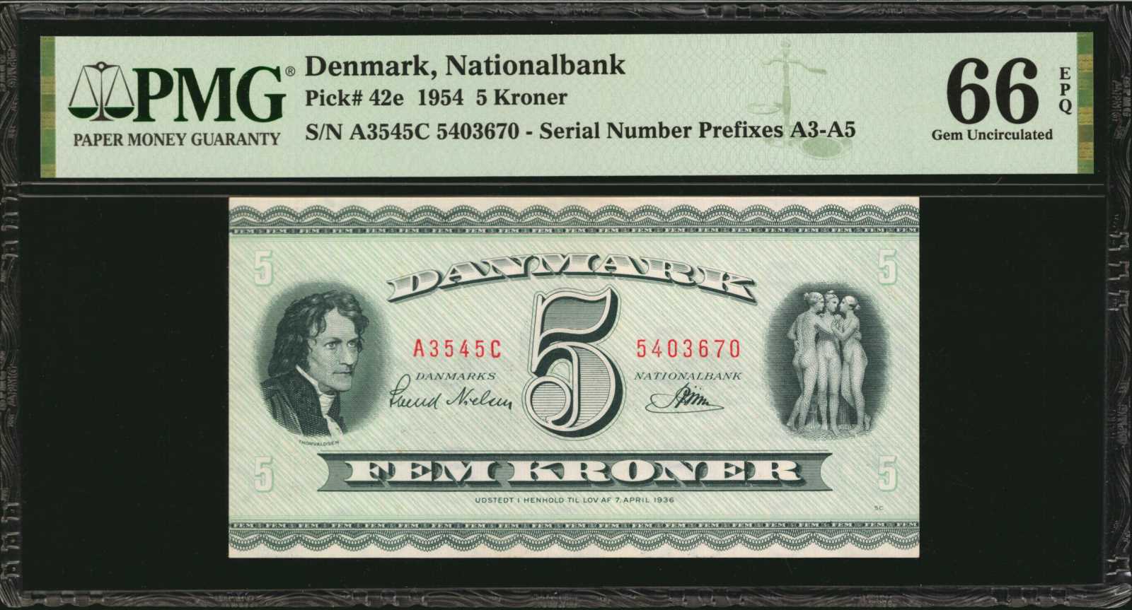 image for: Denmark  5 kroner (B912g)