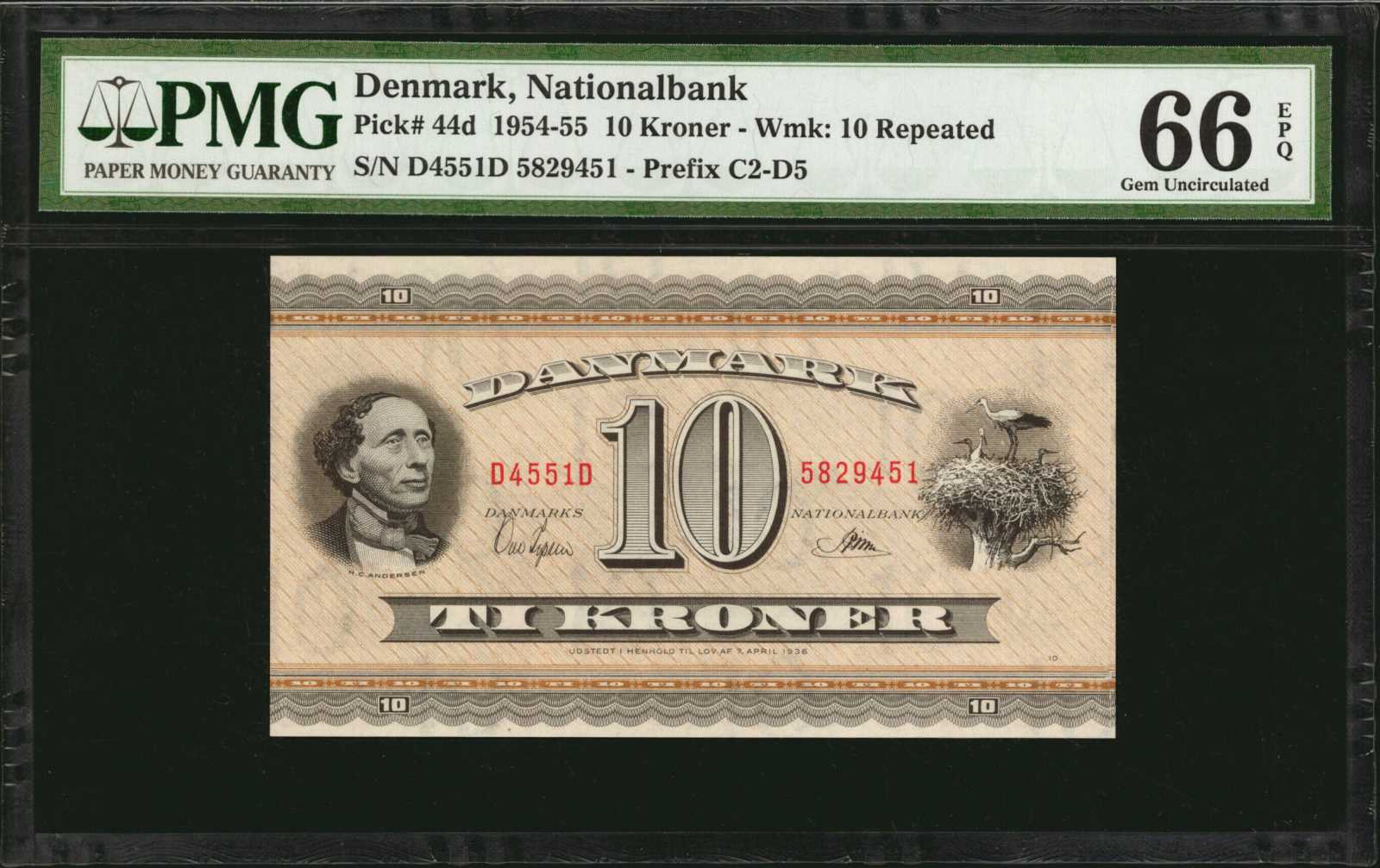 image for: Denmark  10 kroner (B914b)