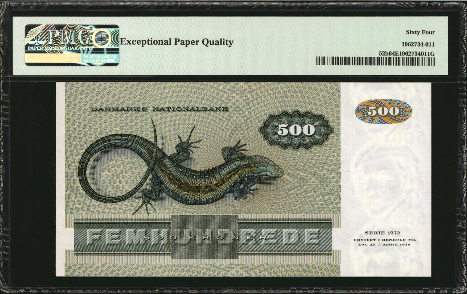 image for: Denmark  500 kroner (B923b)