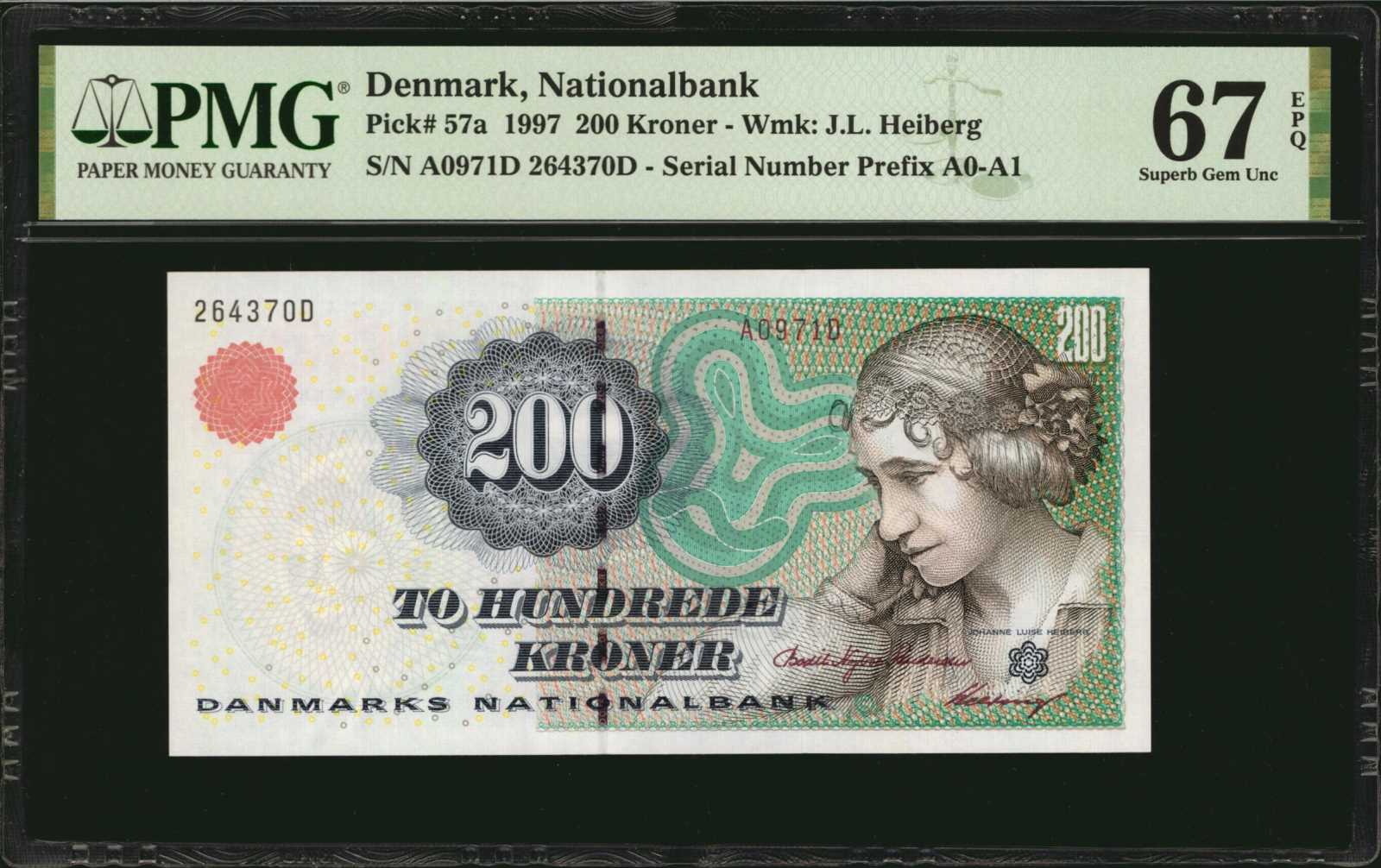 image for: Denmark  200 kroner (B927a)