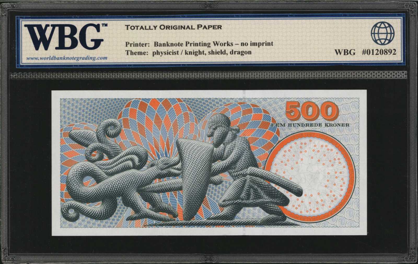 image for: Denmark  500 kroner (B928b)