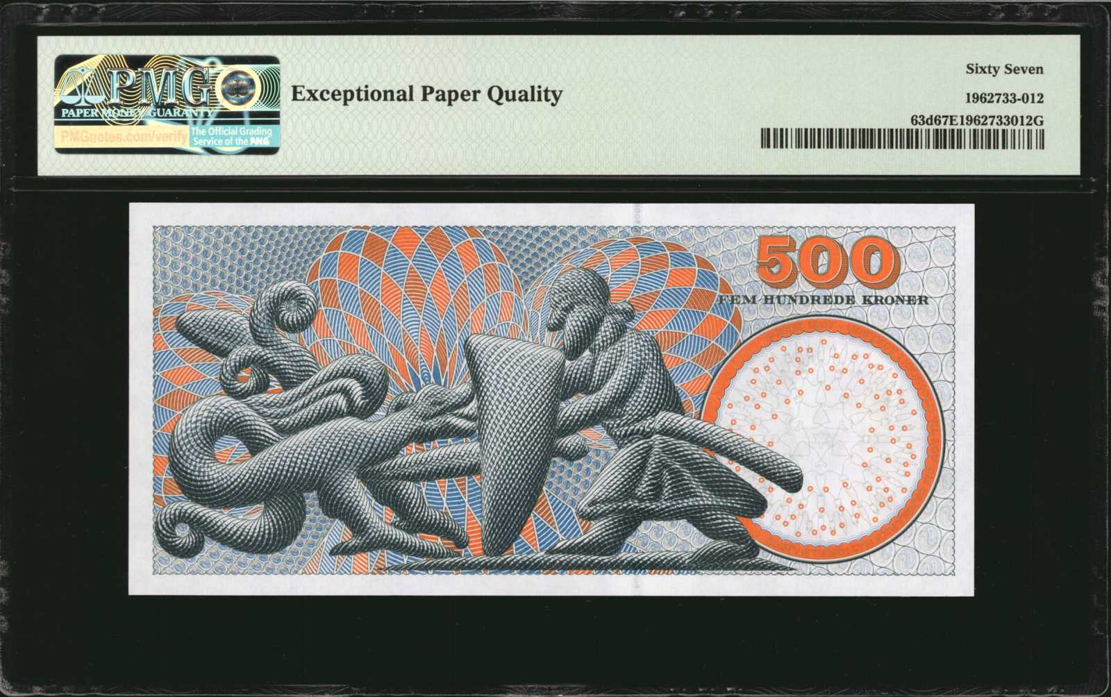 image for: Denmark  500 kroner (B933a)
