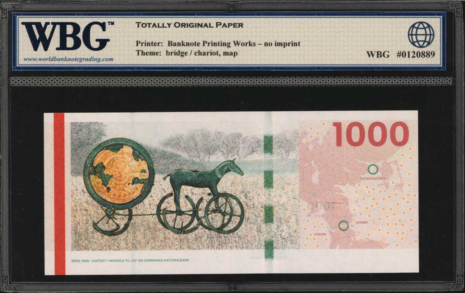 image for: Denmark  1,000 kroner (B939a)