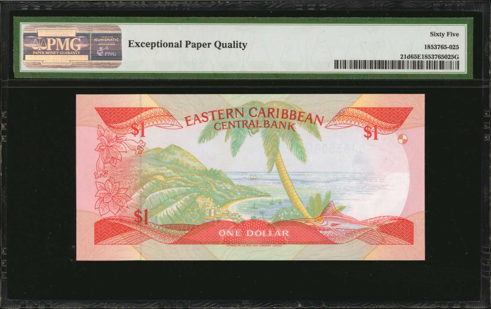 image for: East Caribbean States  1 dollar (B205z)
