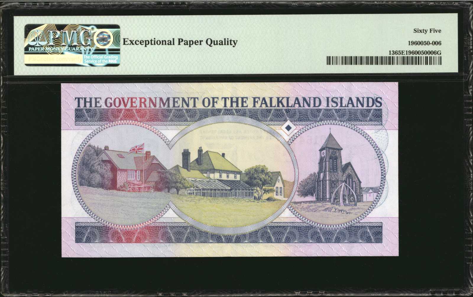image for: Falkland Islands  1 pound (B218a)