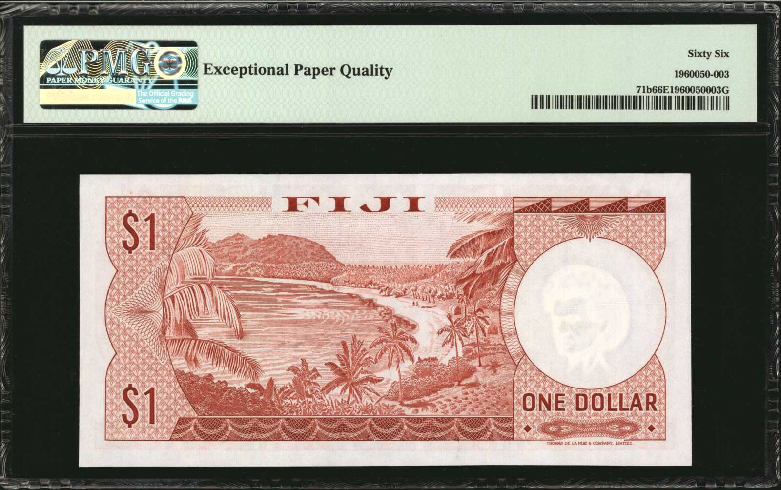 image for: Fiji  1 dollar (B402az)