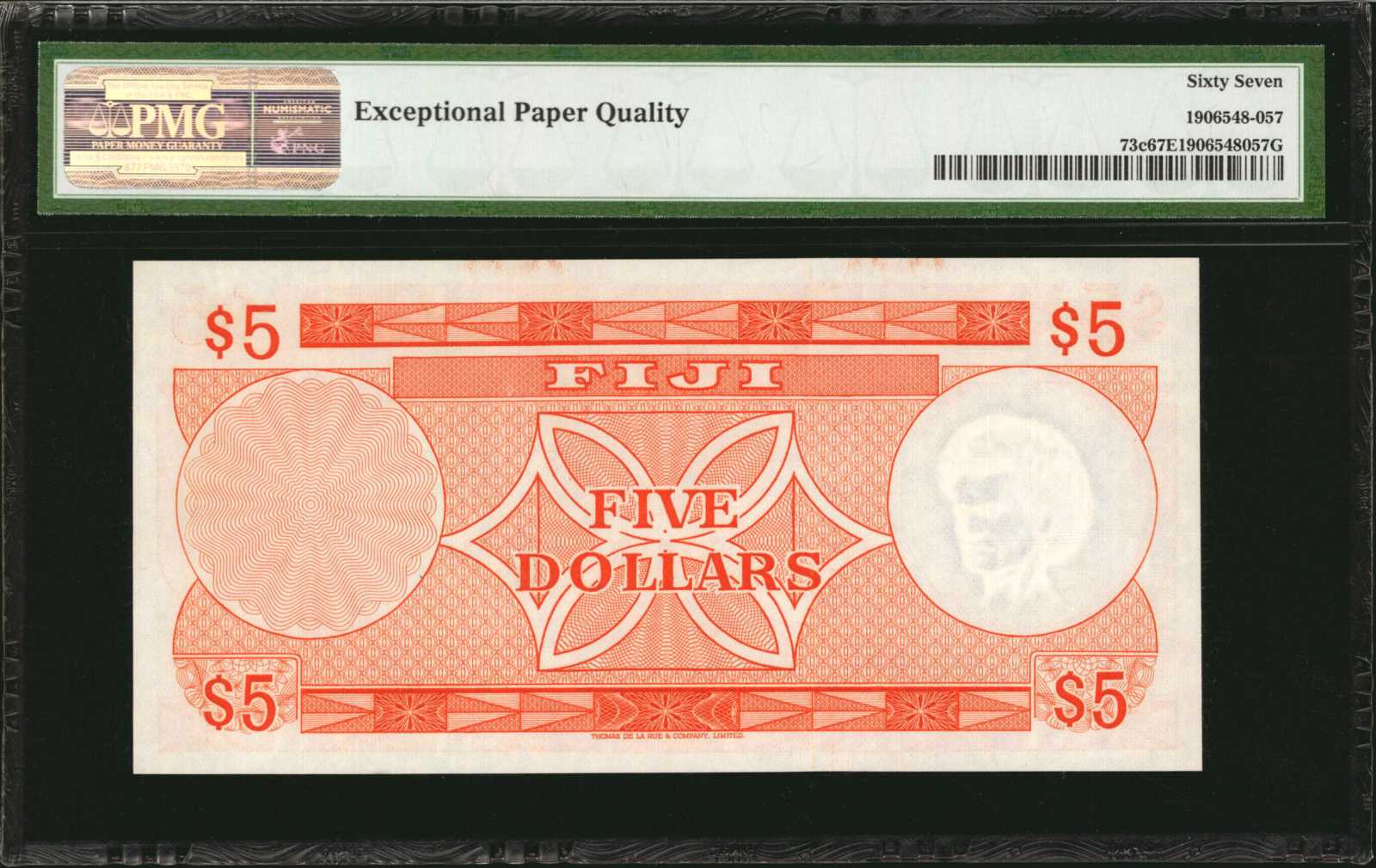 image for: Fiji  5 dollars (B404z)