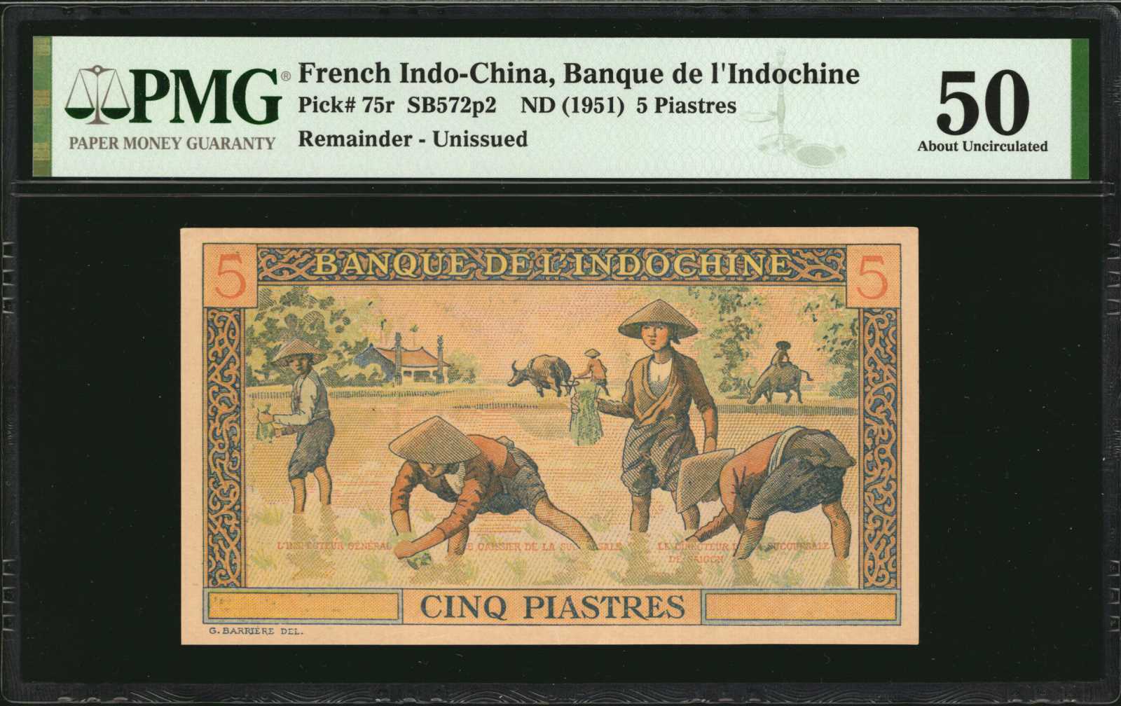 image for: French Indo-China  5 piastres(B170as3)