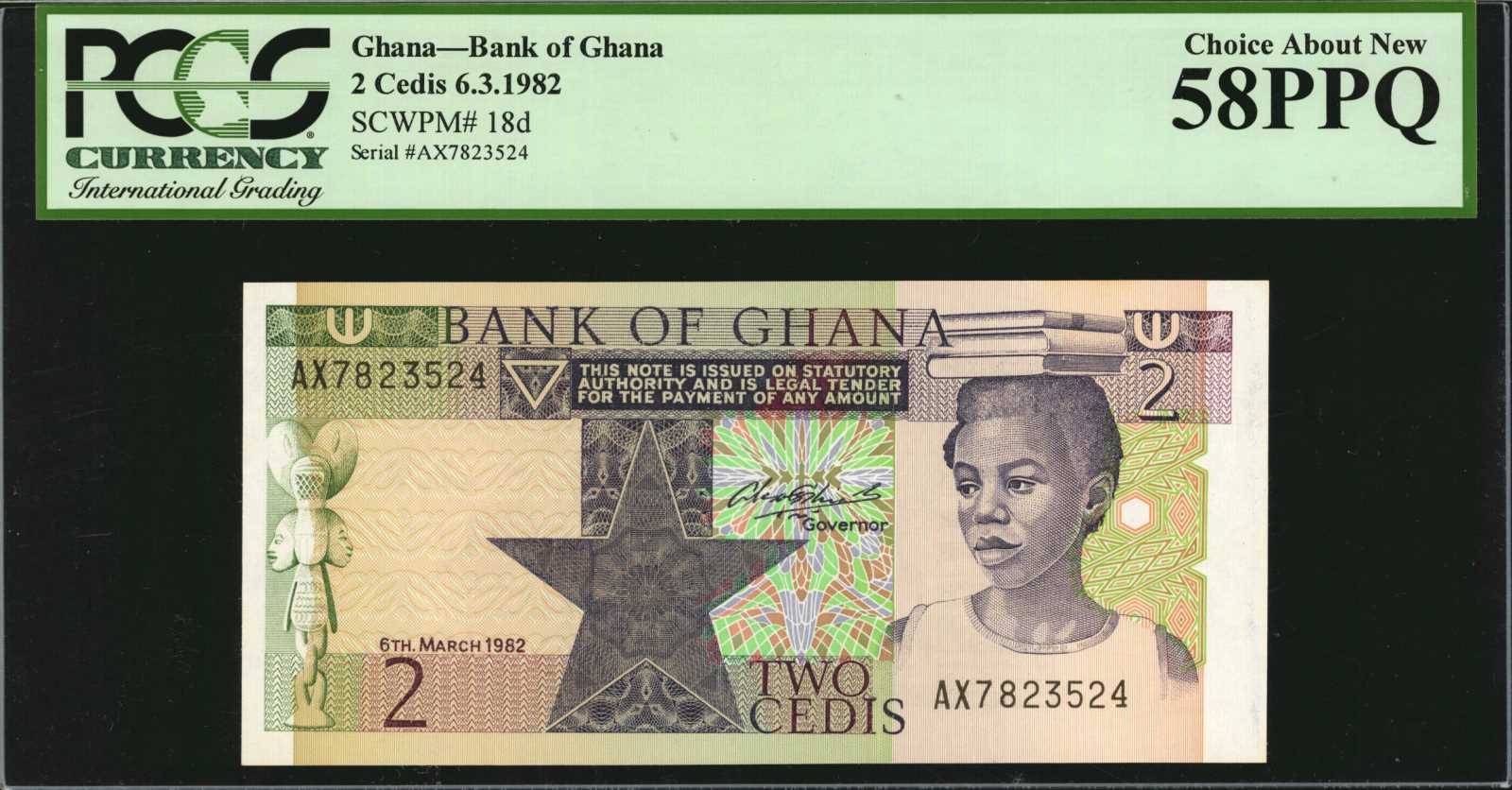 image for: Ghana  2 cedis(B119bz)