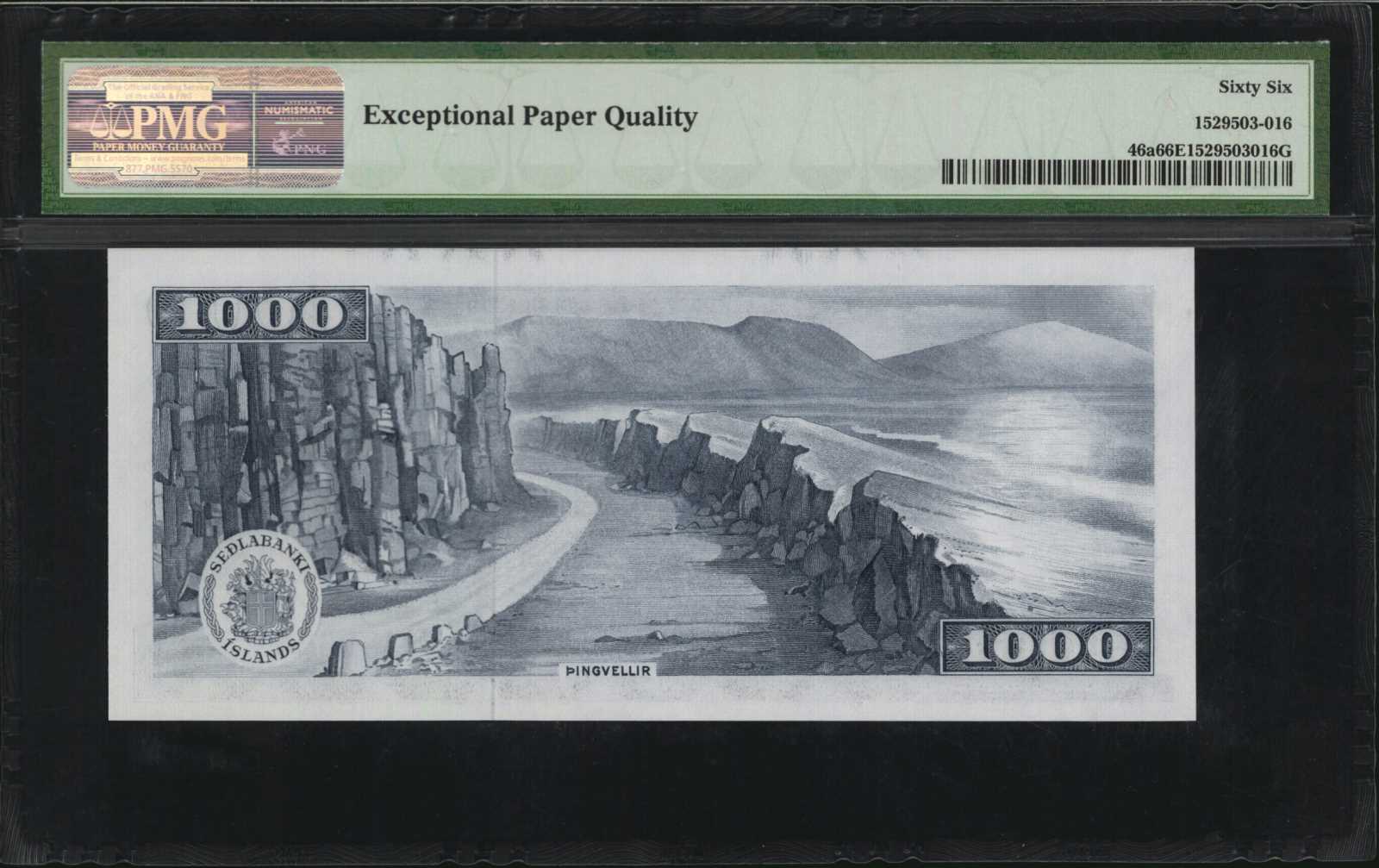 image for: Iceland  1,000 kr?nur (B805cs1)