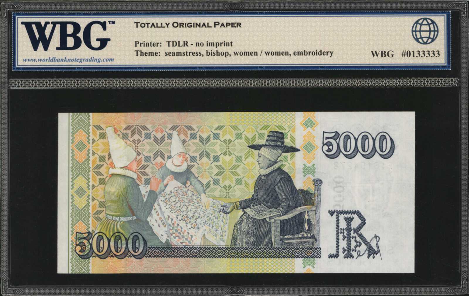 image for: Iceland  5,000 kr?nur (B816b)