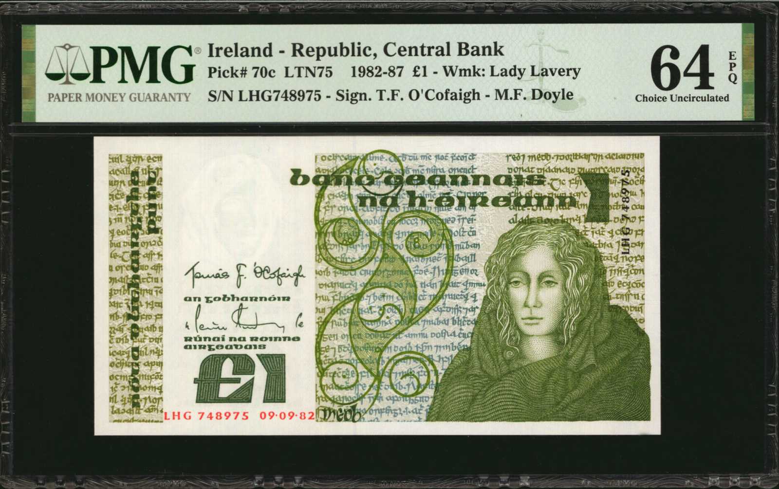 image for: Ireland, Republic of  1 pound (B215b)