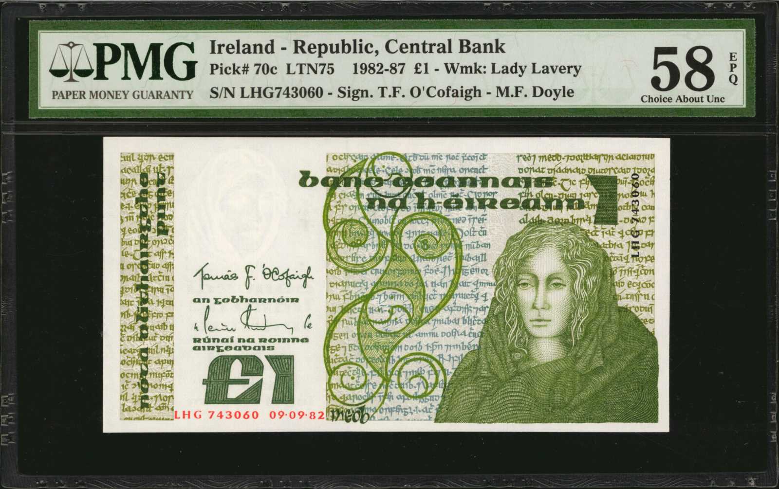 image for: Ireland, Republic of  1 pound (B215a)