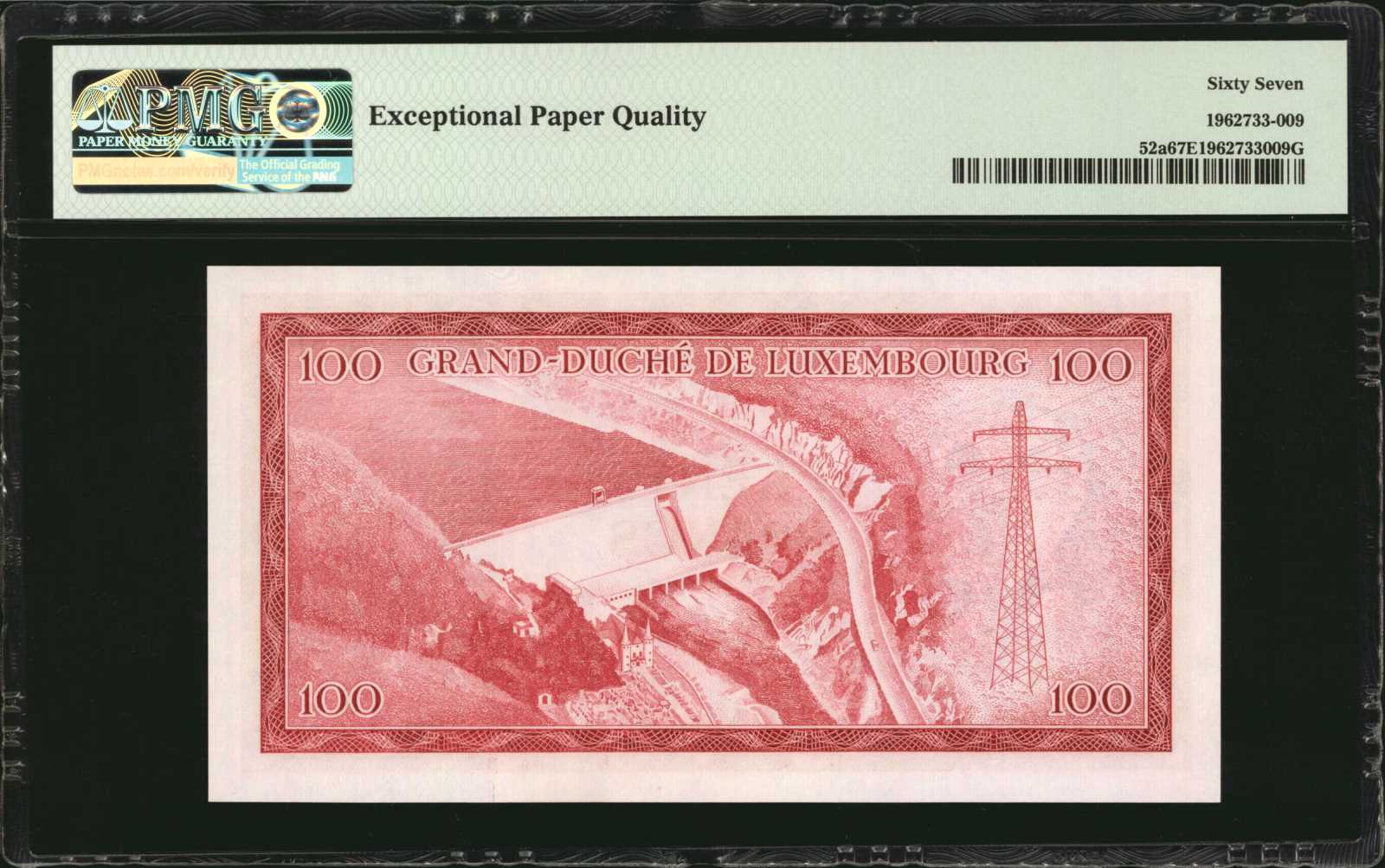 image for: Luxembourg  1,000 francs(B345as1)