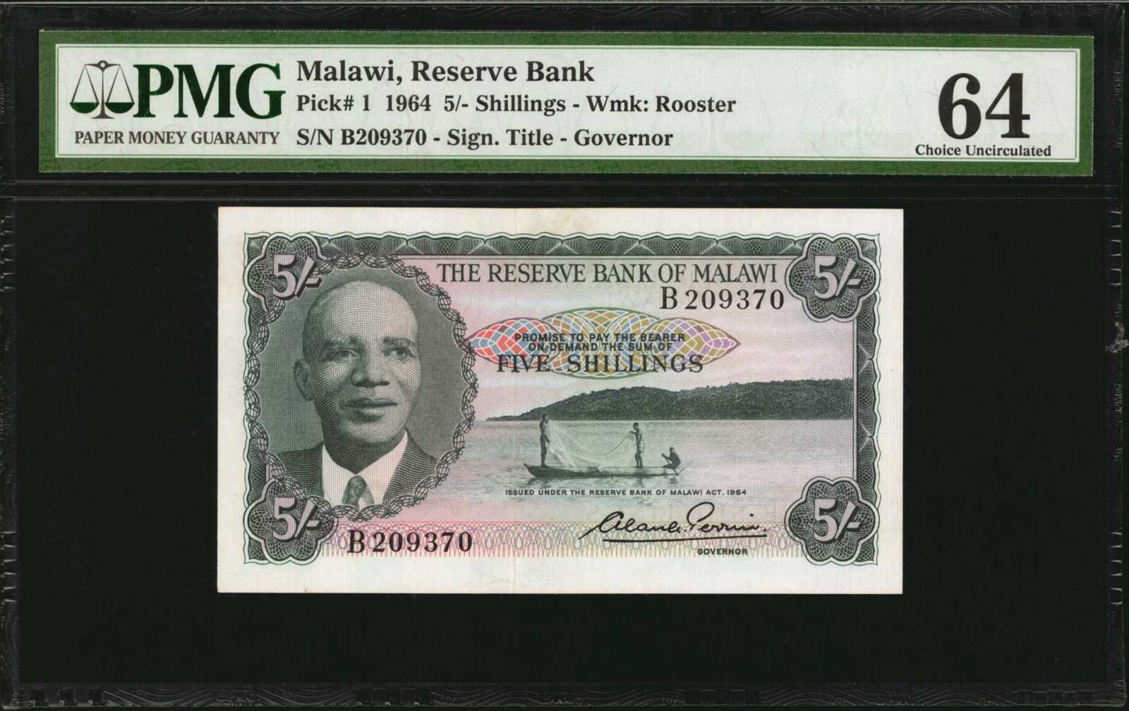 image for: Malawi  5 shillings(B101as)