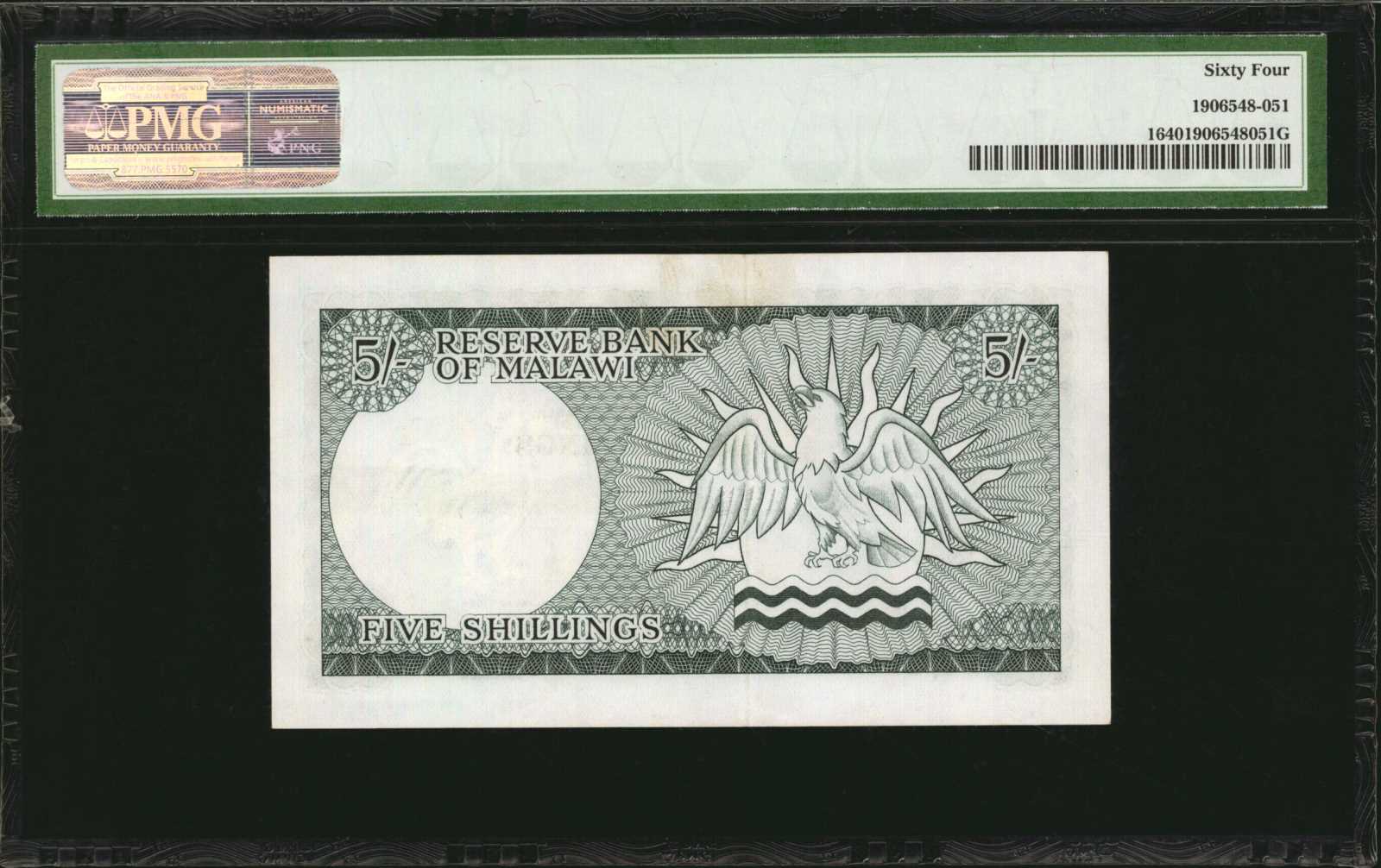 image for: Malawi  5 shillings(B101as)