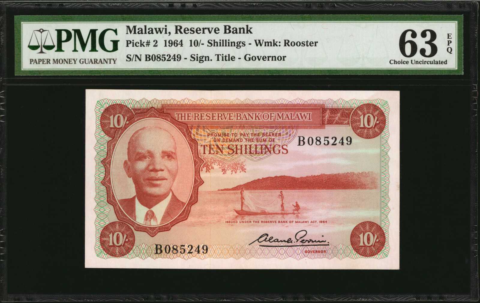 image for: Malawi  10 shillings(B102b)