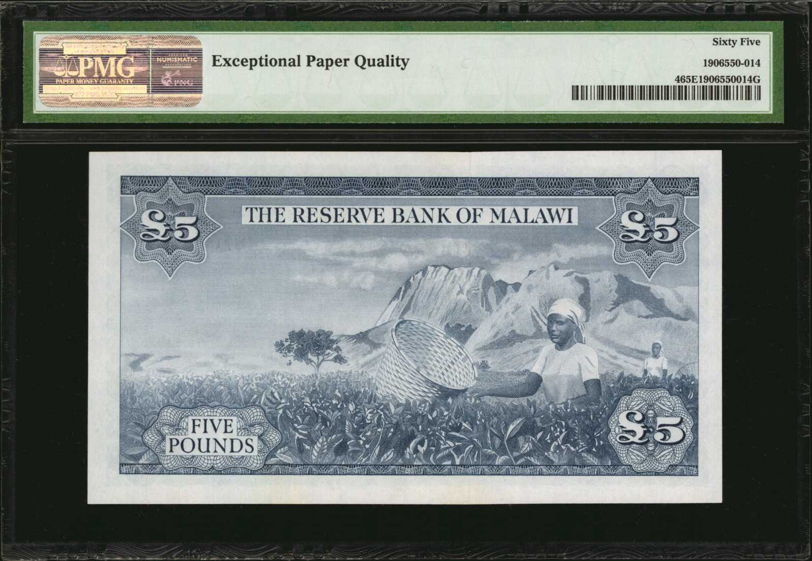 image for: Malawi  5 pounds(B104a)