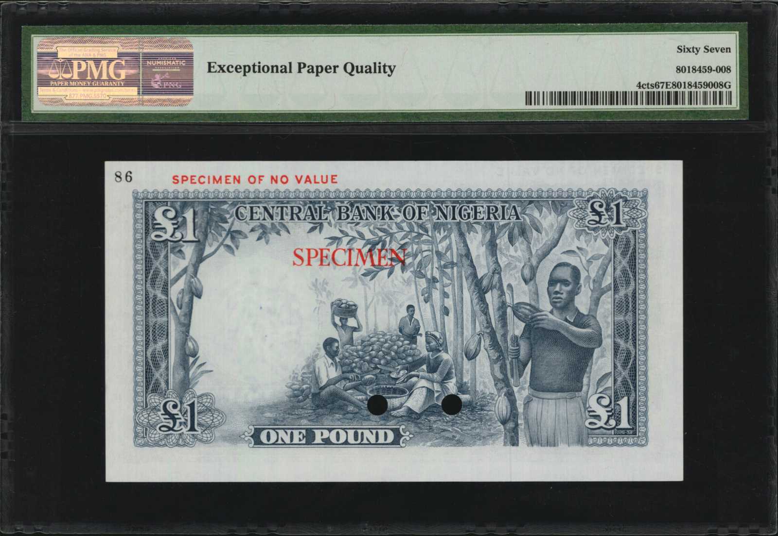 image for: Nigeria  1 pound (B203as6)