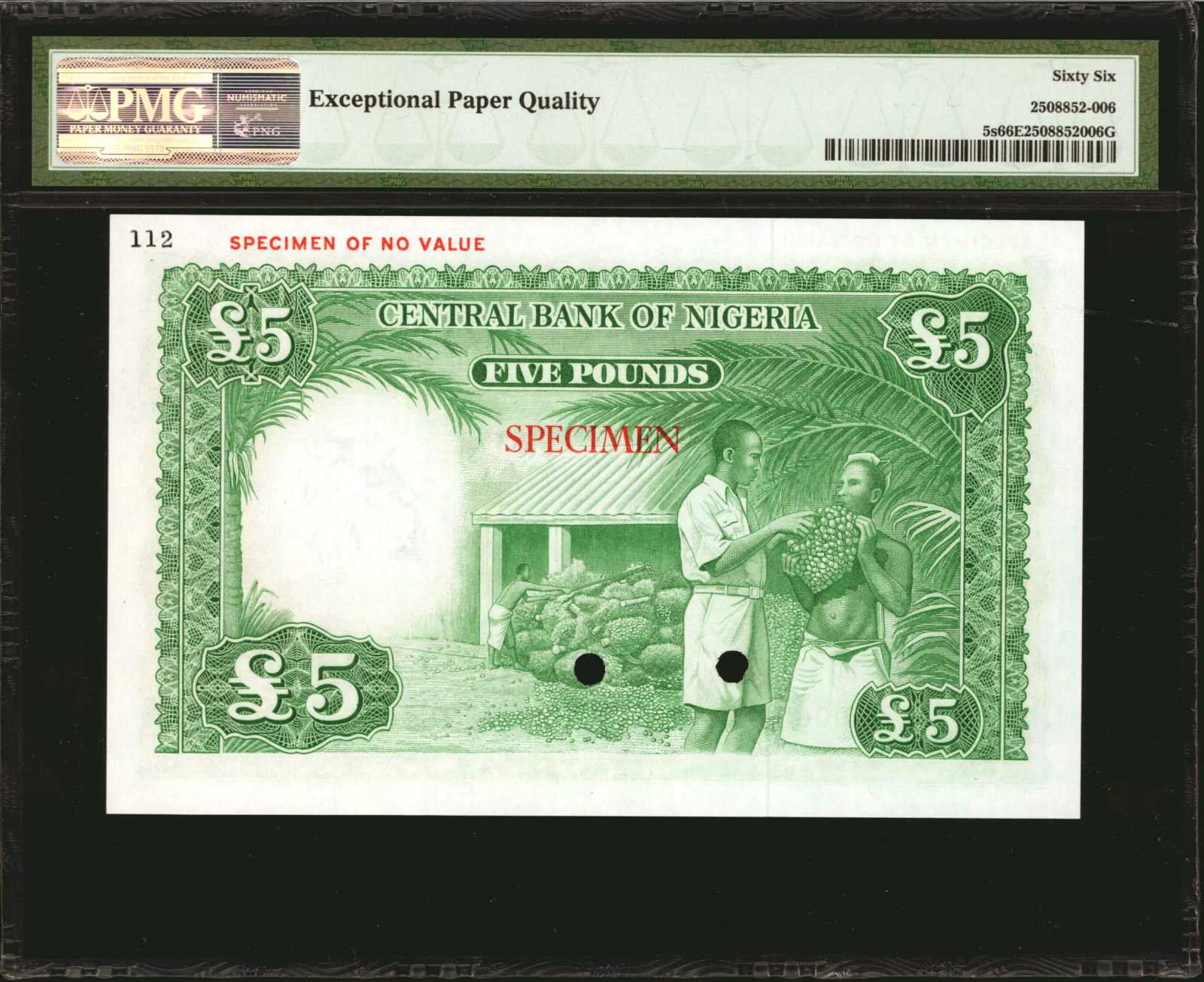 image for: Nigeria  5 pounds (B204a)