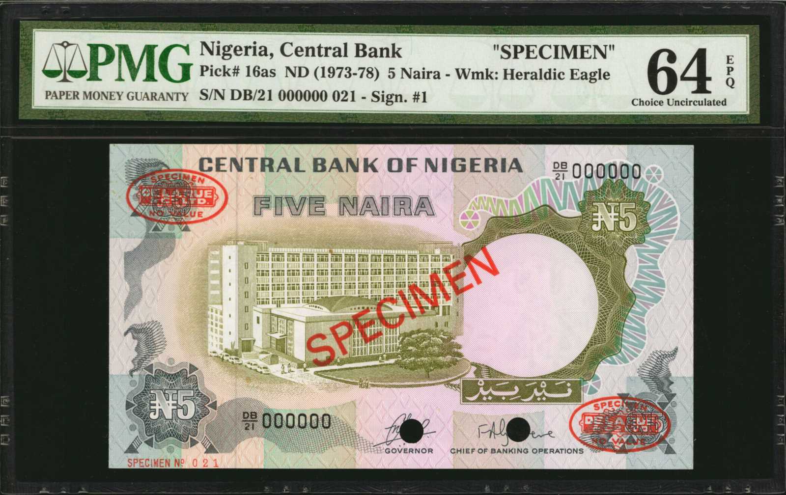 image for: Nigeria  10 naira (B216dz)