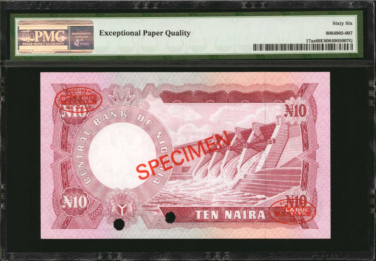 image for: Nigeria  1 naira (B214bs)