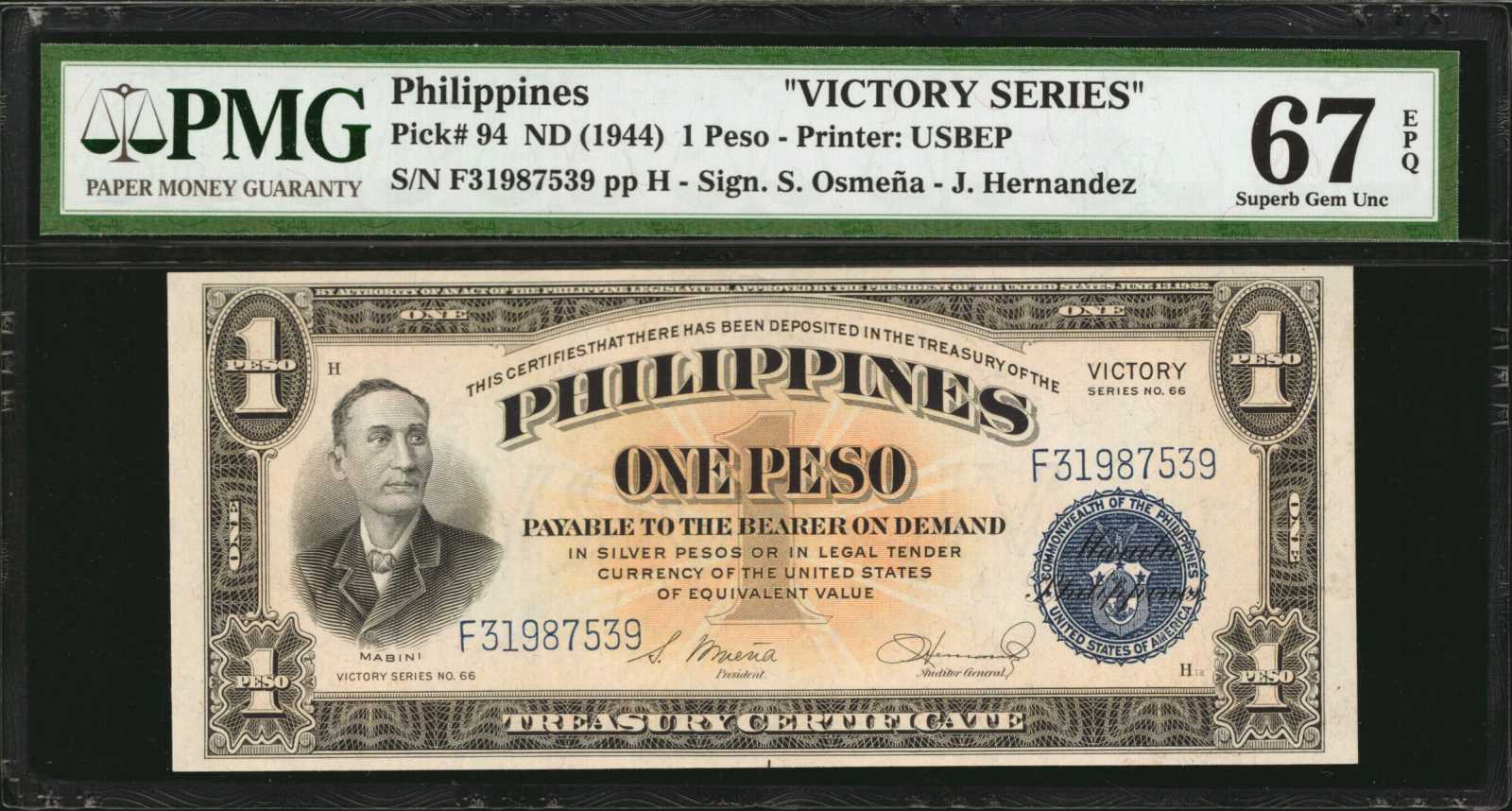 image for: Philippines  1 peso (B554az)