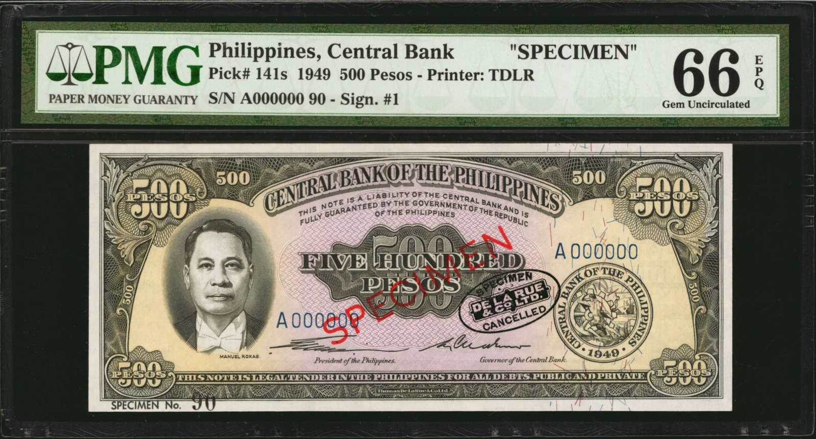 image for: Philippines  500 pesos (B925as1)