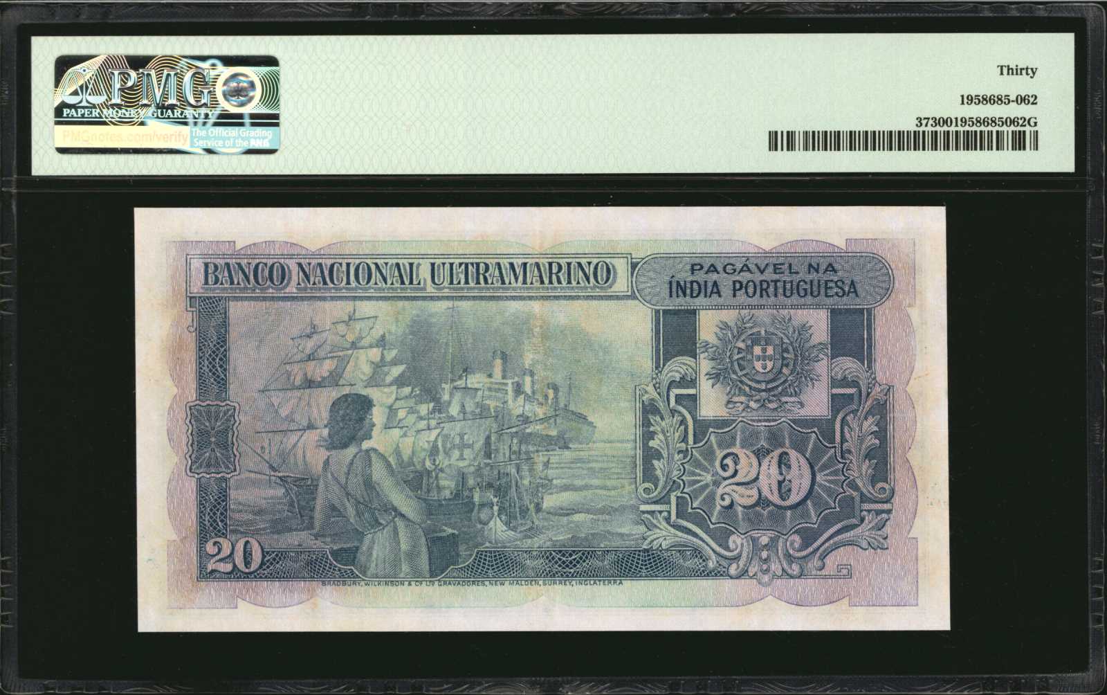 image for: Portuguese India  20 rupias(B326as1)