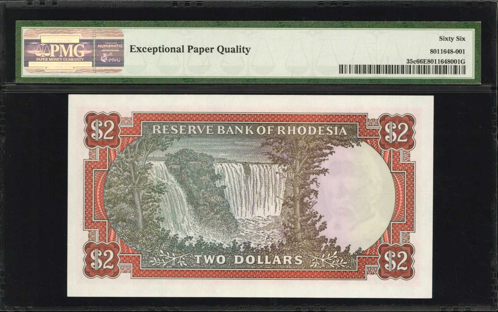 image for: Rhodesia  10 dollars(B110h)